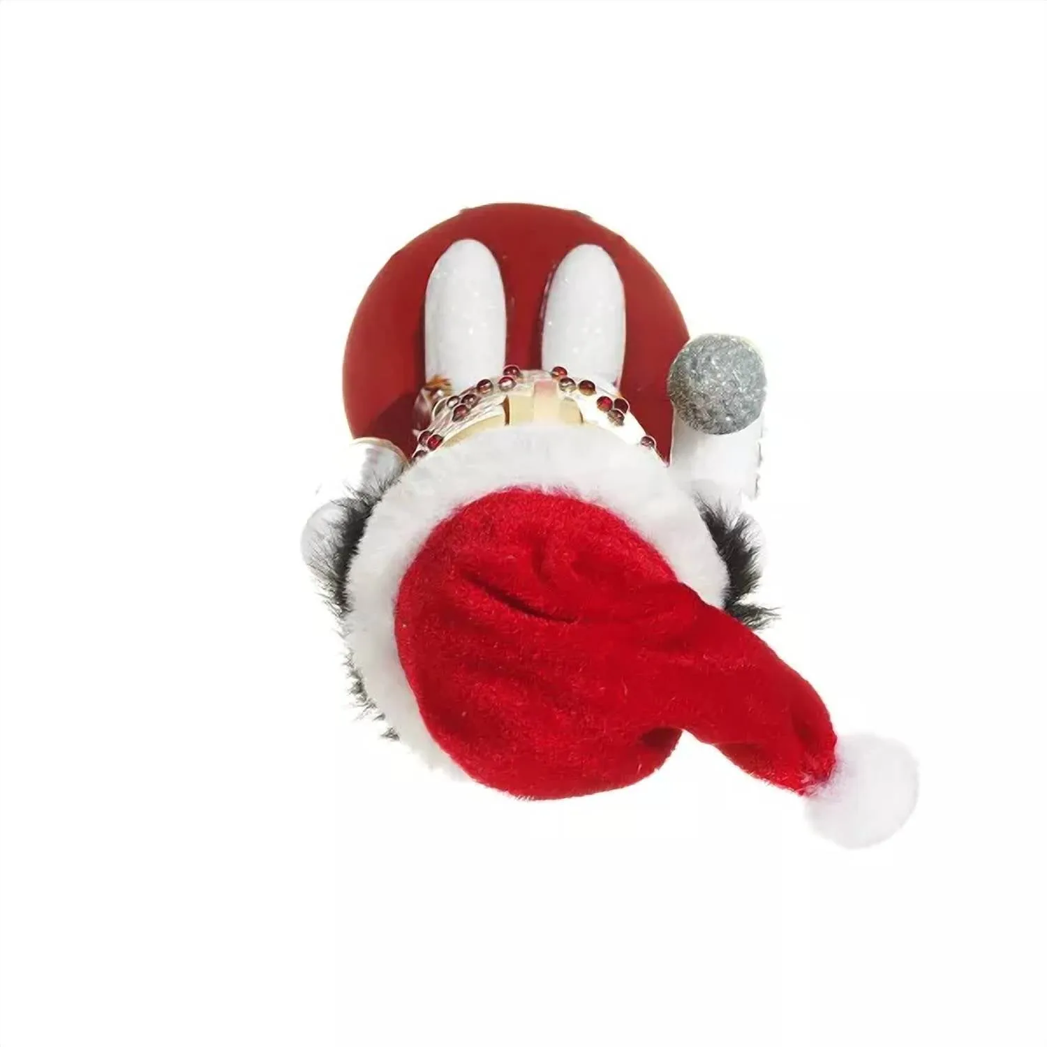 11-Inch Elvis In Flame Suit Nutcracker In White
