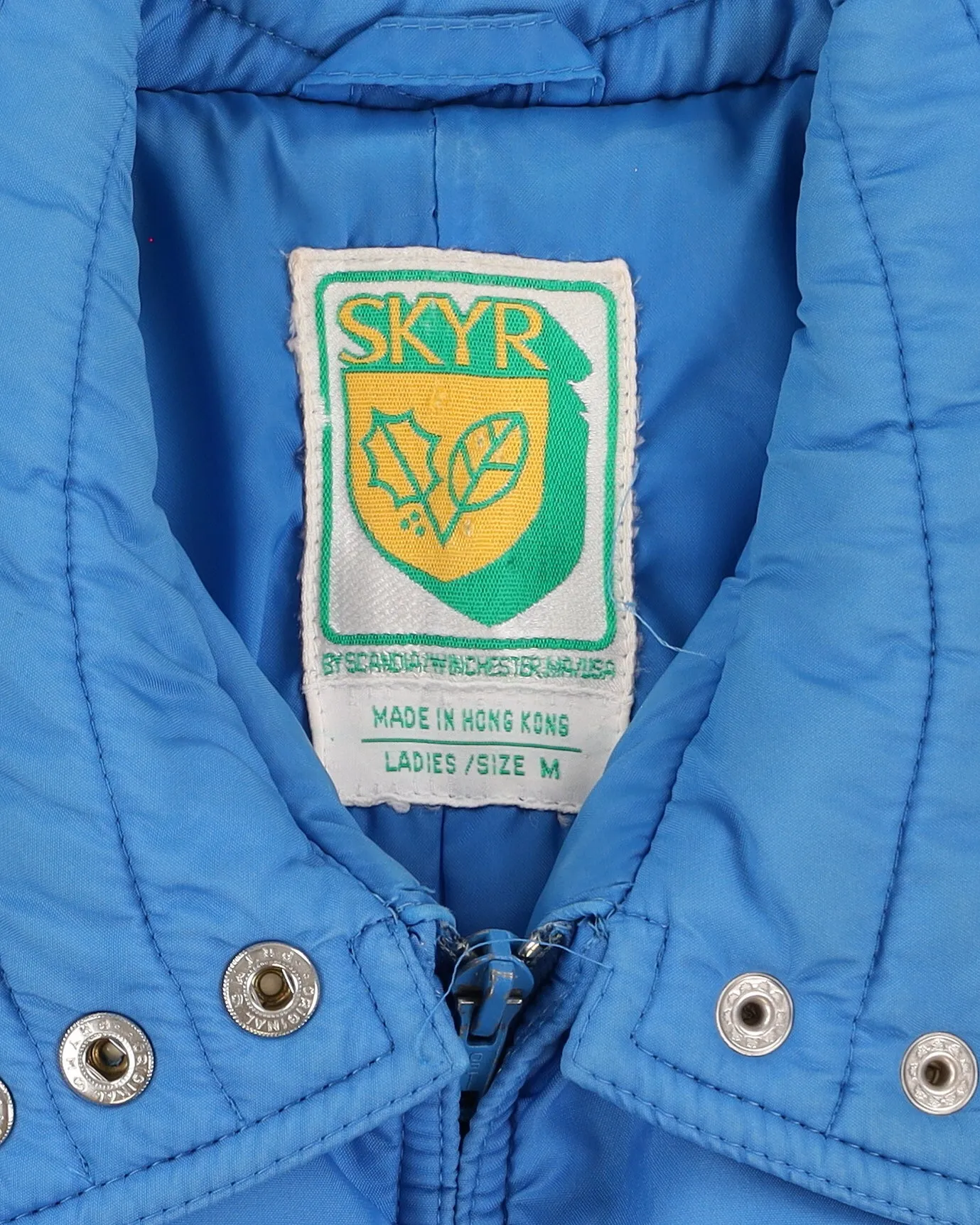 1980s Blue Short Ski Jacket - XS / S