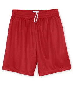 2237 Badger Youth 6"Mini-Mesh Shorts Red