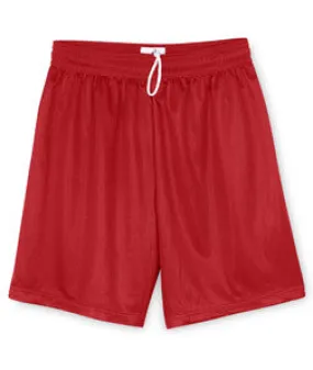 2237 Badger Youth 6"Mini-Mesh Shorts Red