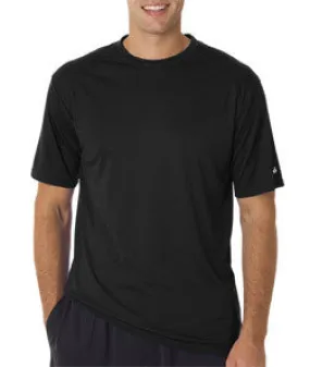 4120 Badger Adult B-Core Short-Sleeve Performance Tee Black
