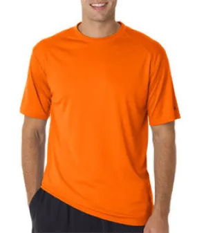 4120 Badger Adult B-Core Short-Sleeve Performance Tee Safety Orange