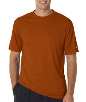4120 Badger Adult B-Core Short-Sleeve Performance Tee Texas Orange