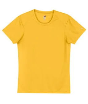 4160 Badger Ladies' B-Core Short-Sleeve Performance Tee Gold