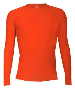 4604 Badger Adult B-Fit Long-Sleeve Performance Tee Burnt Orange