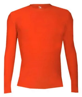 4604 Badger Adult B-Fit Long-Sleeve Performance Tee Burnt Orange