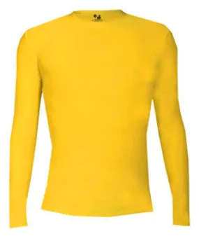 4604 Badger Adult B-Fit Long-Sleeve Performance Tee Gold