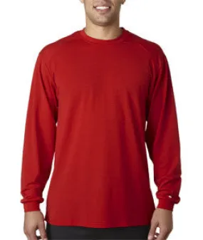 4804 Badger Adult B-Tech Long-sleeve Performance Tee Red