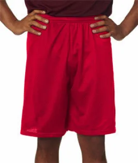 5109 C2 Sport Adult Mesh/Tricot 9" Shorts Red