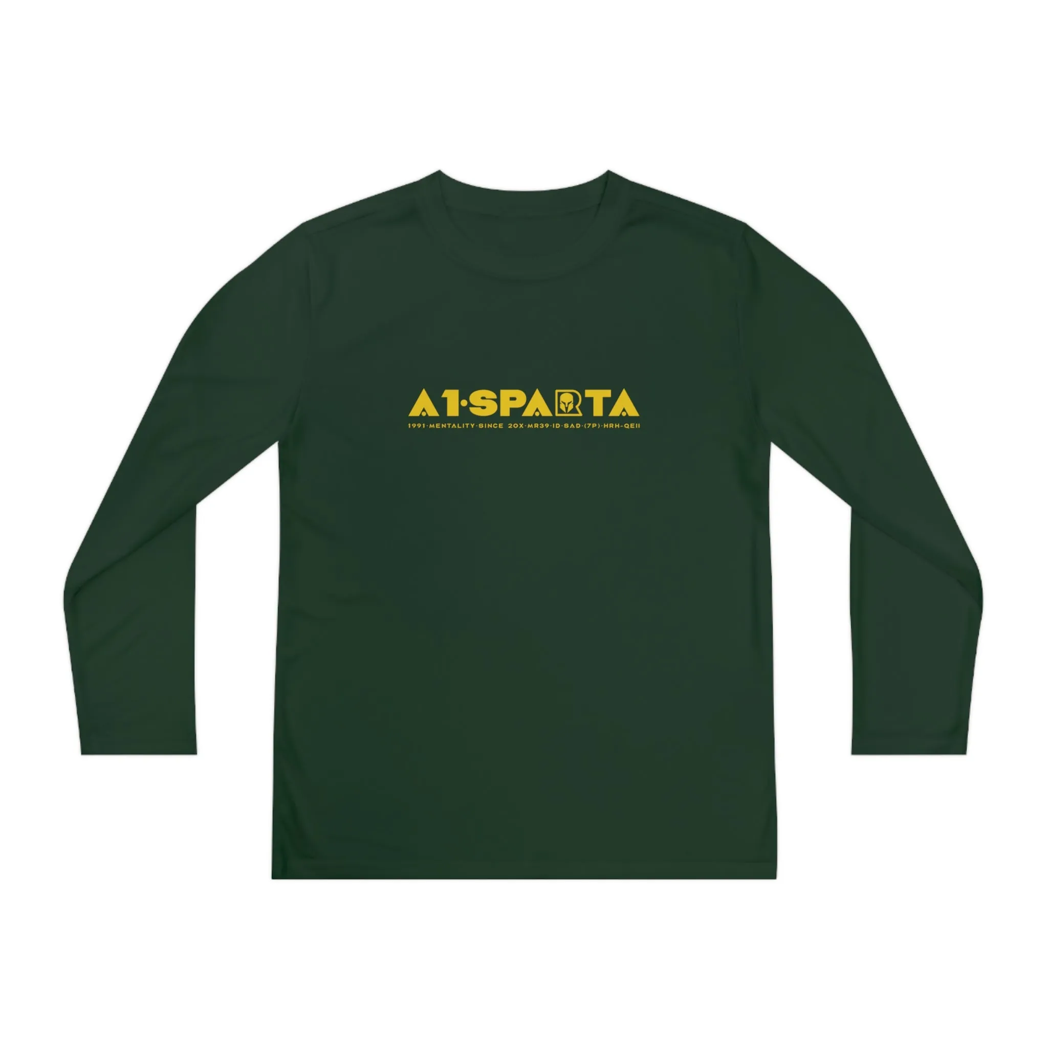 A1-Sparta Youth Long Sleeve Competitor Tee