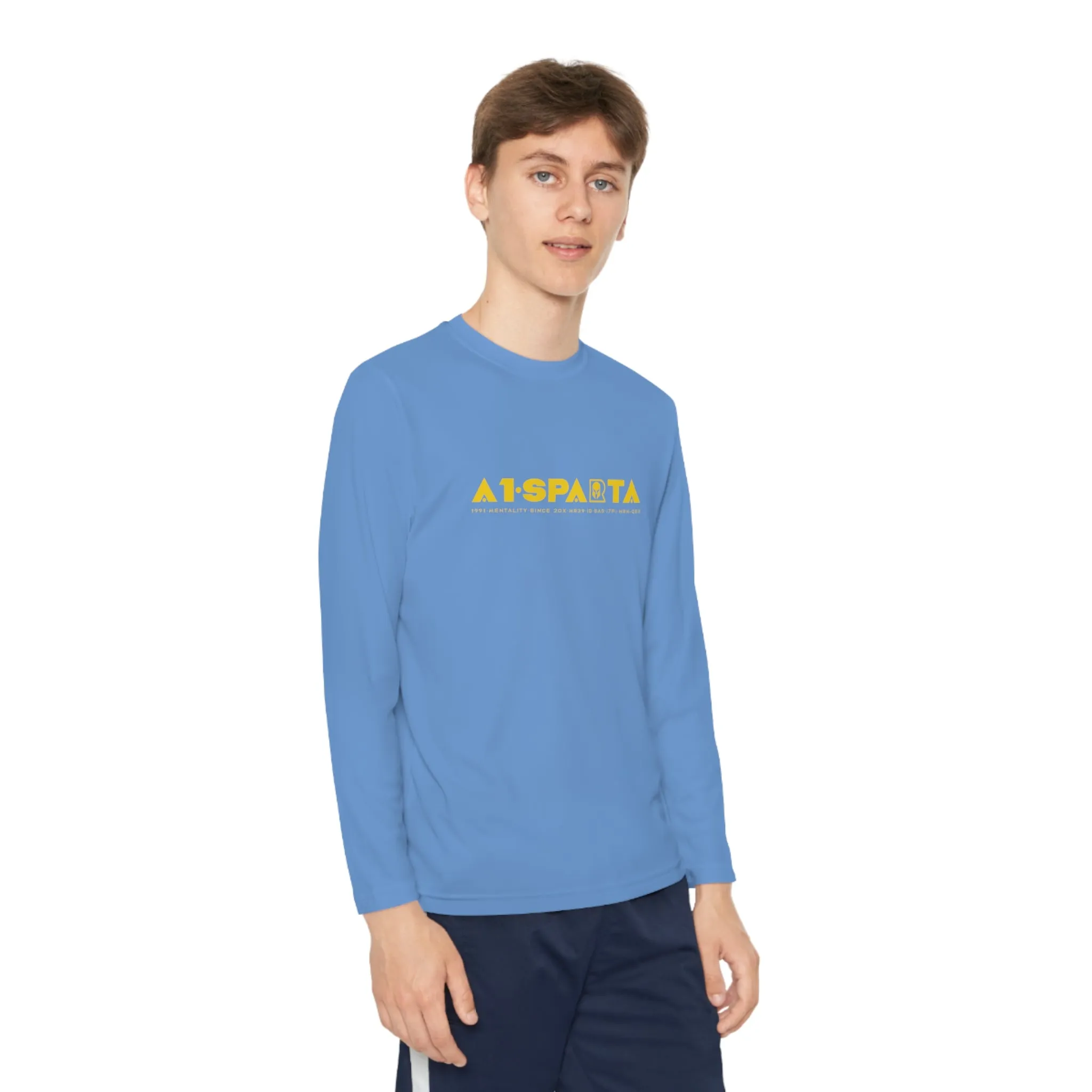 A1-Sparta Youth Long Sleeve Competitor Tee