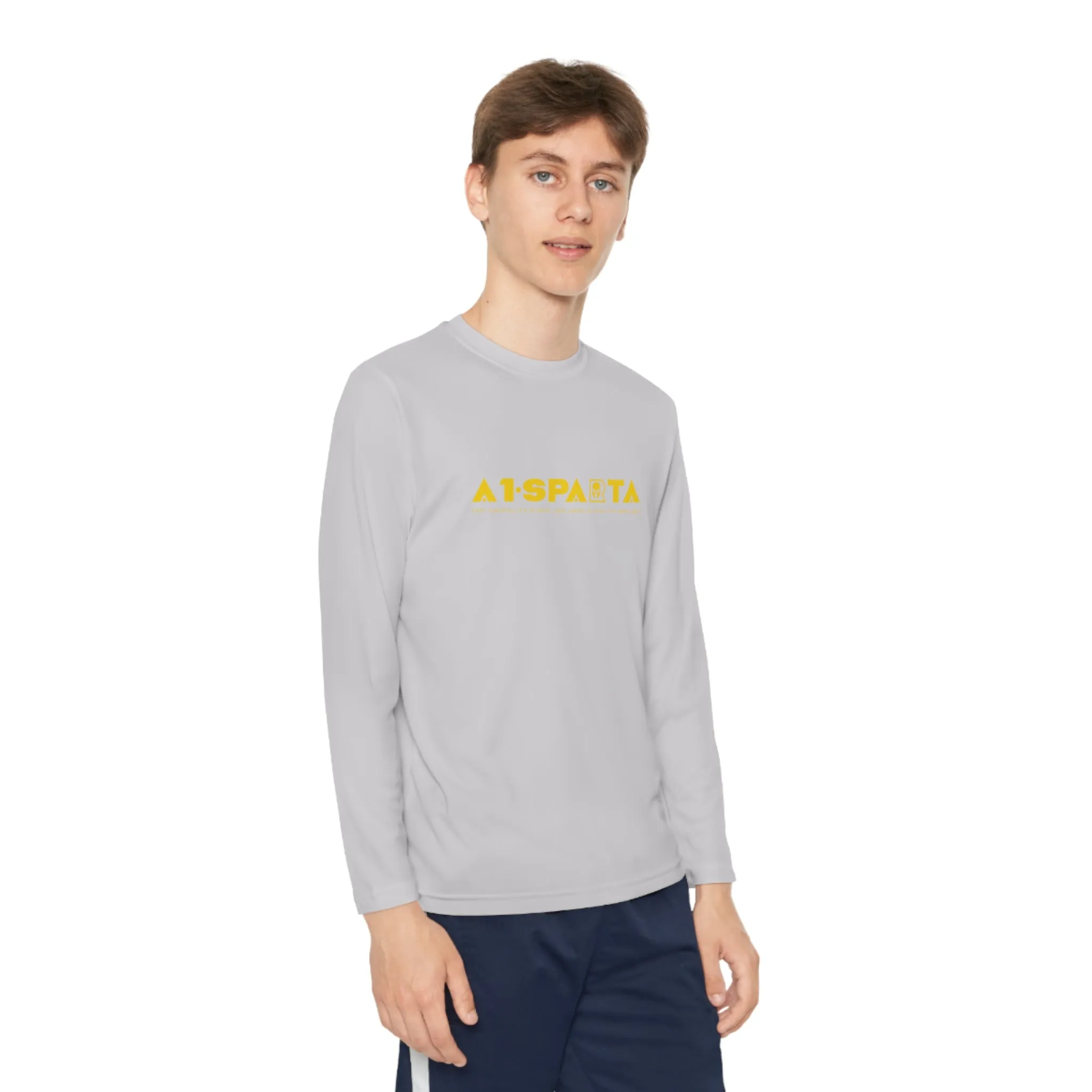 A1-Sparta Youth Long Sleeve Competitor Tee