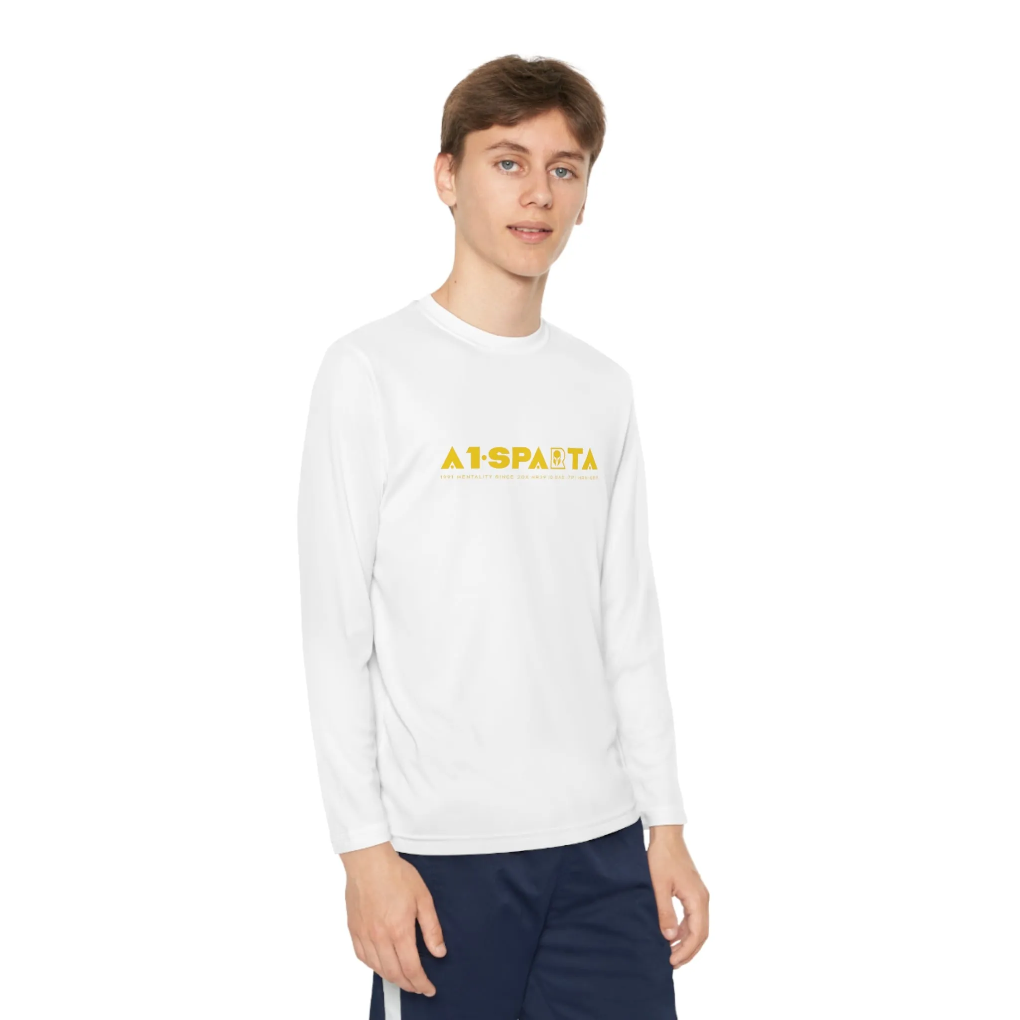 A1-Sparta Youth Long Sleeve Competitor Tee