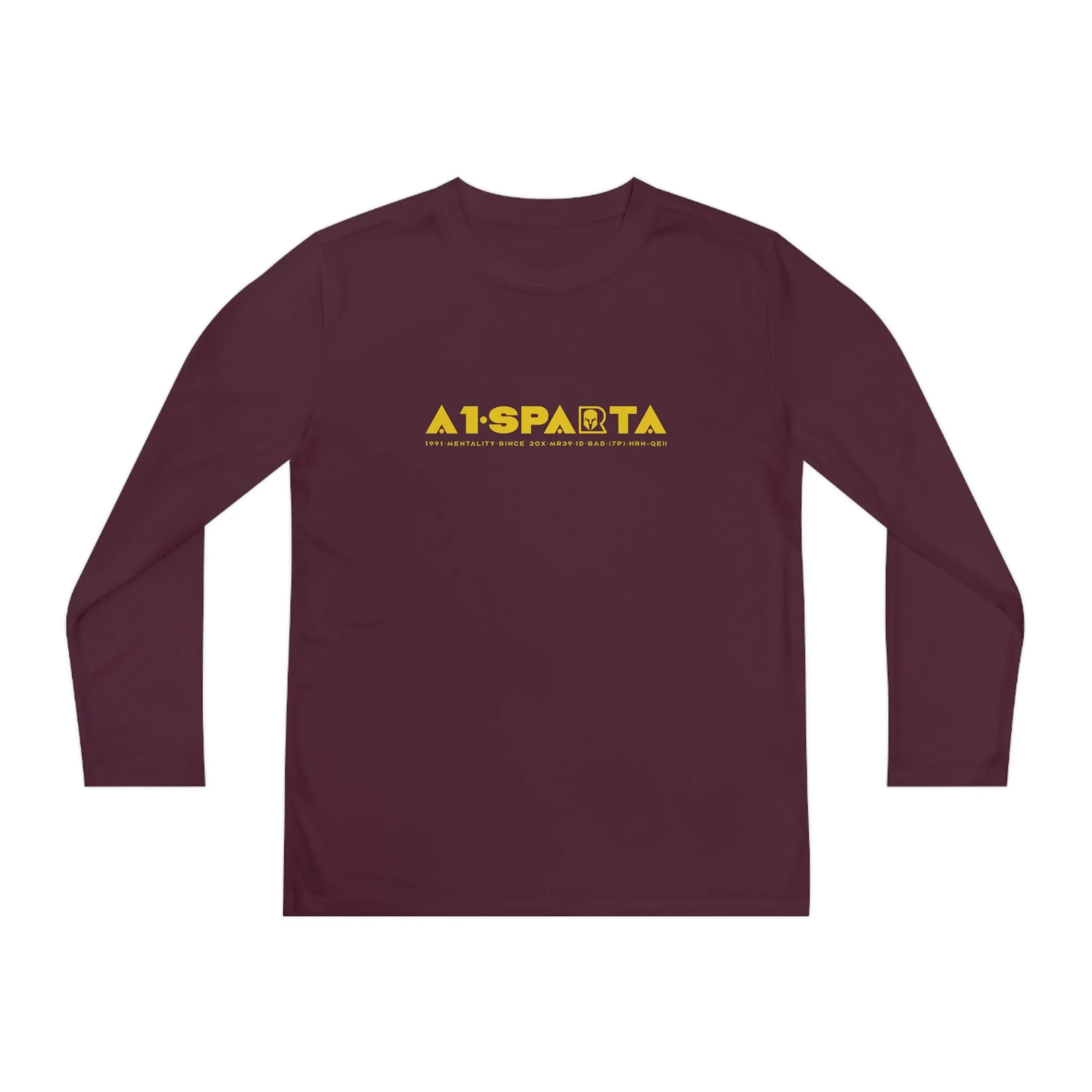 A1-Sparta Youth Long Sleeve Competitor Tee