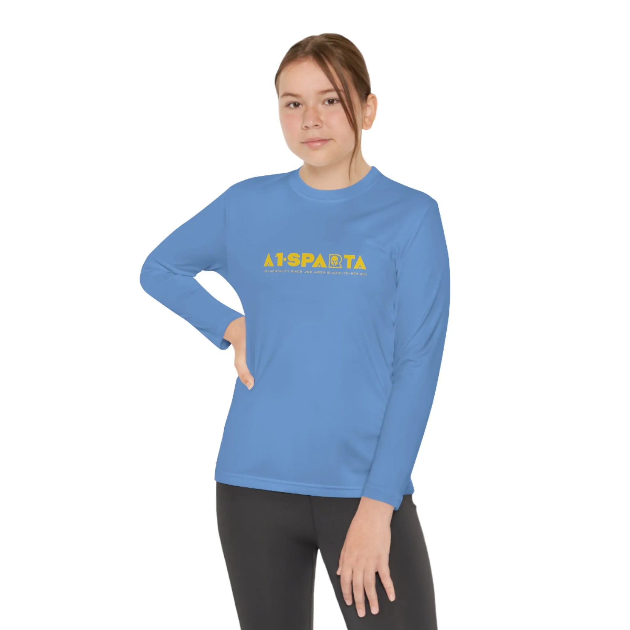 A1-Sparta Youth Long Sleeve Competitor Tee