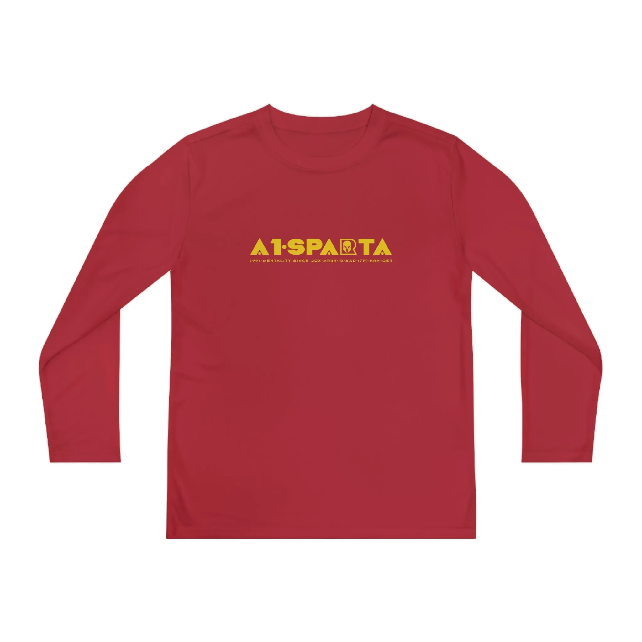 A1-Sparta Youth Long Sleeve Competitor Tee