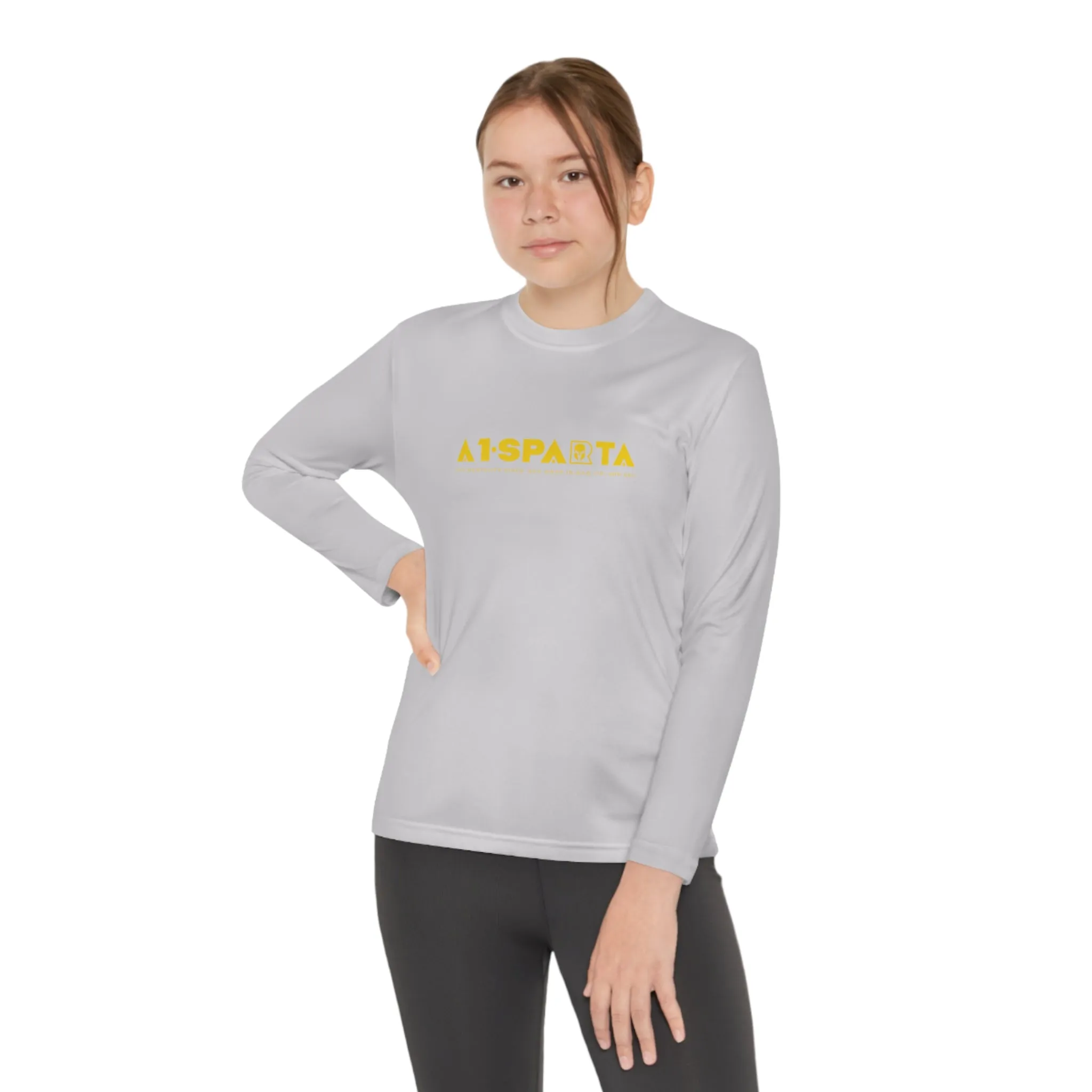A1-Sparta Youth Long Sleeve Competitor Tee