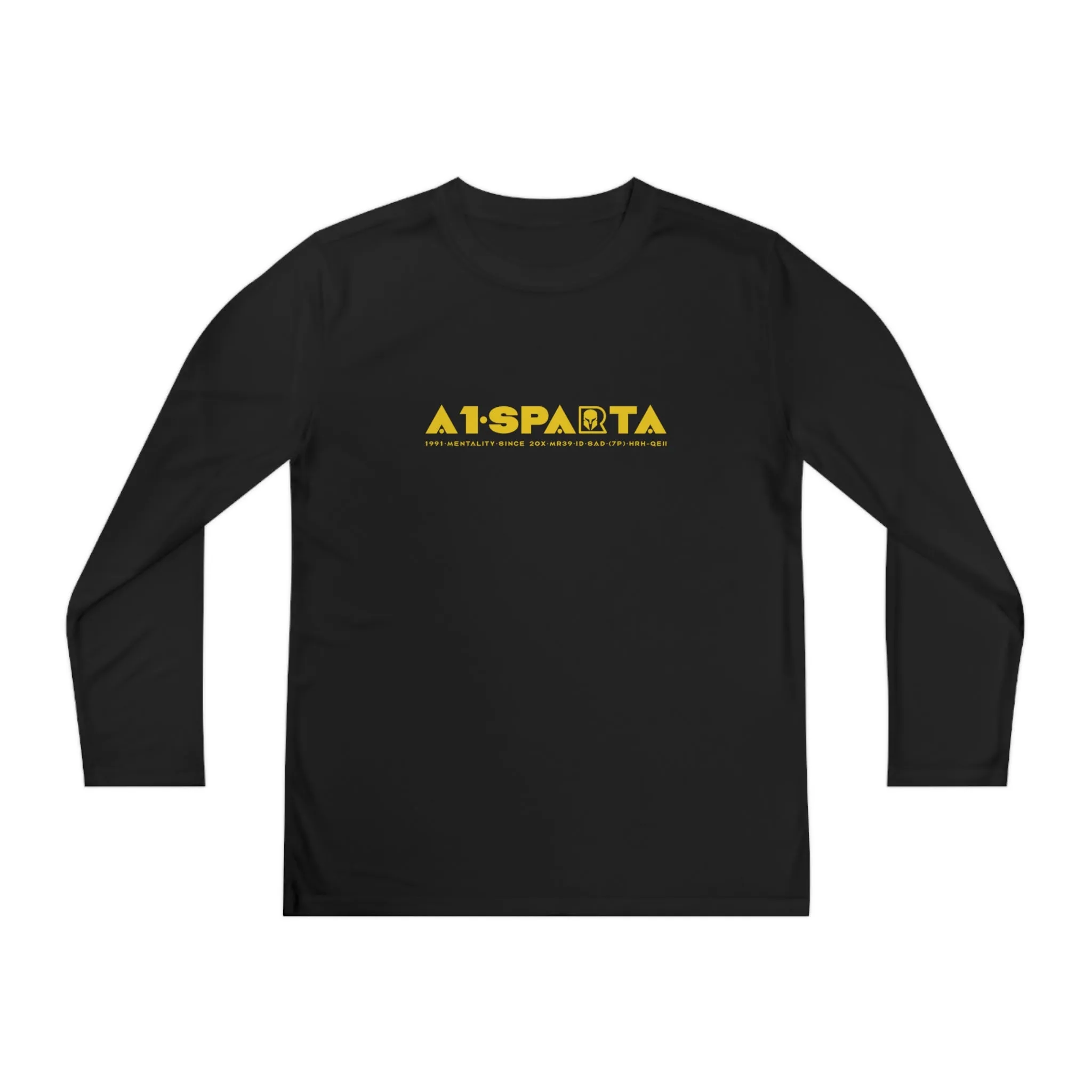 A1-Sparta Youth Long Sleeve Competitor Tee