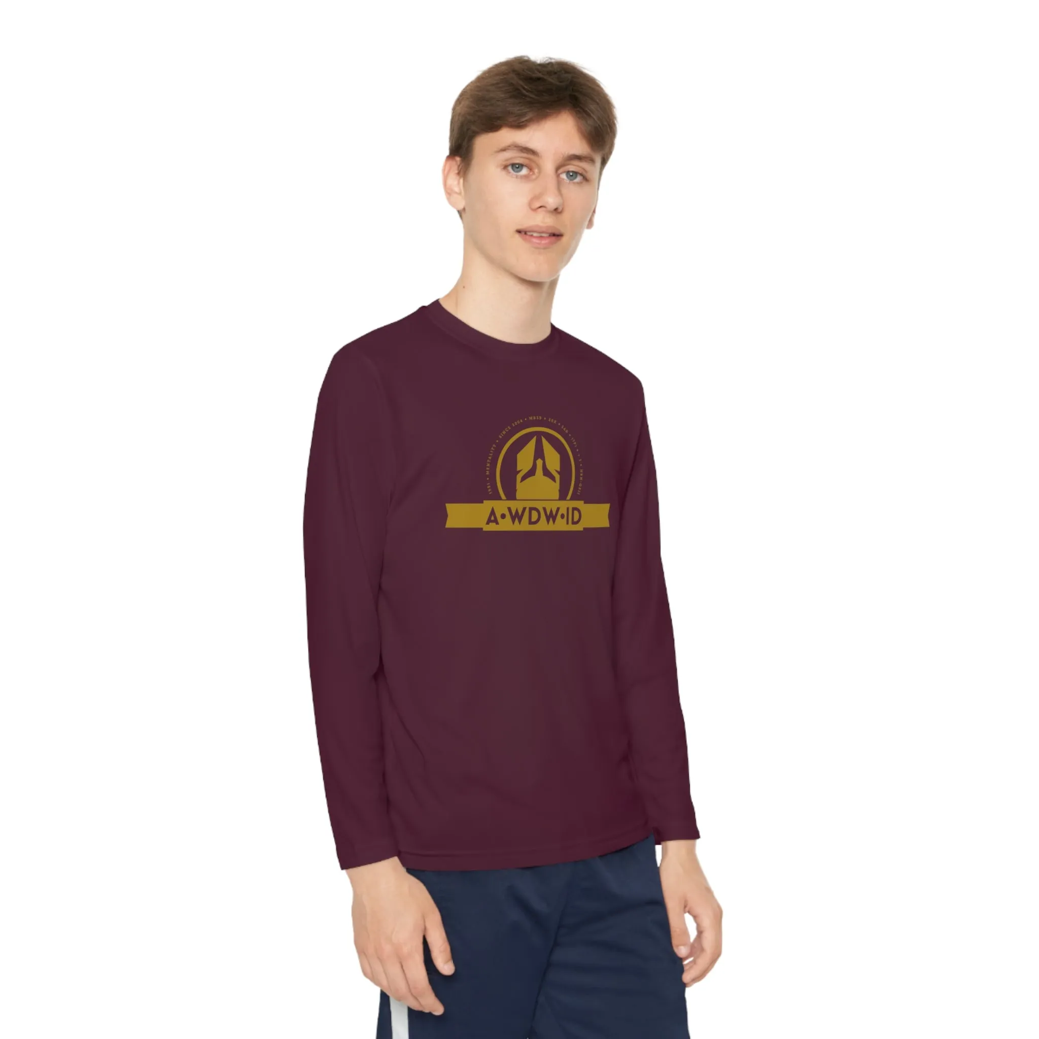 A1 Who Dares Wins ID Youth Long Sleeve Competitor Tee