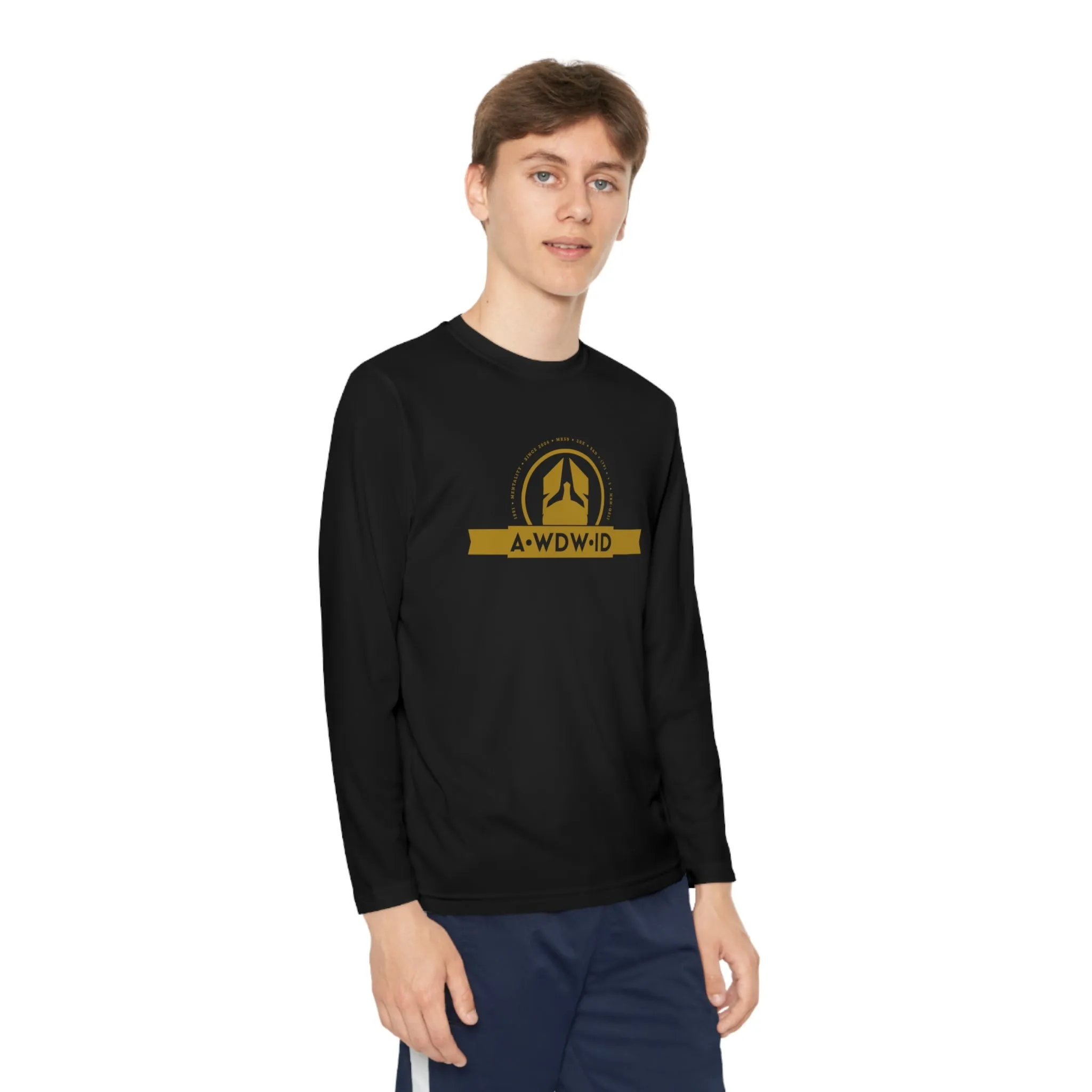 A1 Who Dares Wins ID Youth Long Sleeve Competitor Tee