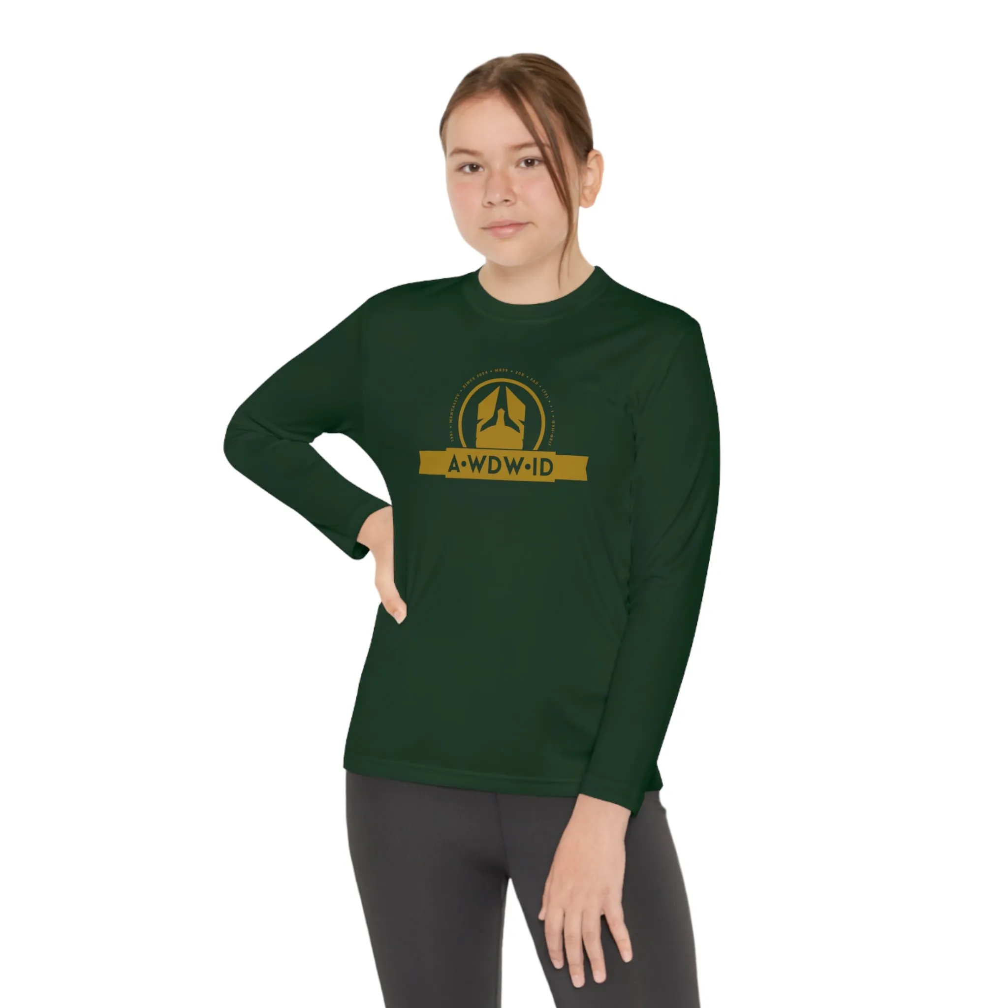 A1 Who Dares Wins ID Youth Long Sleeve Competitor Tee