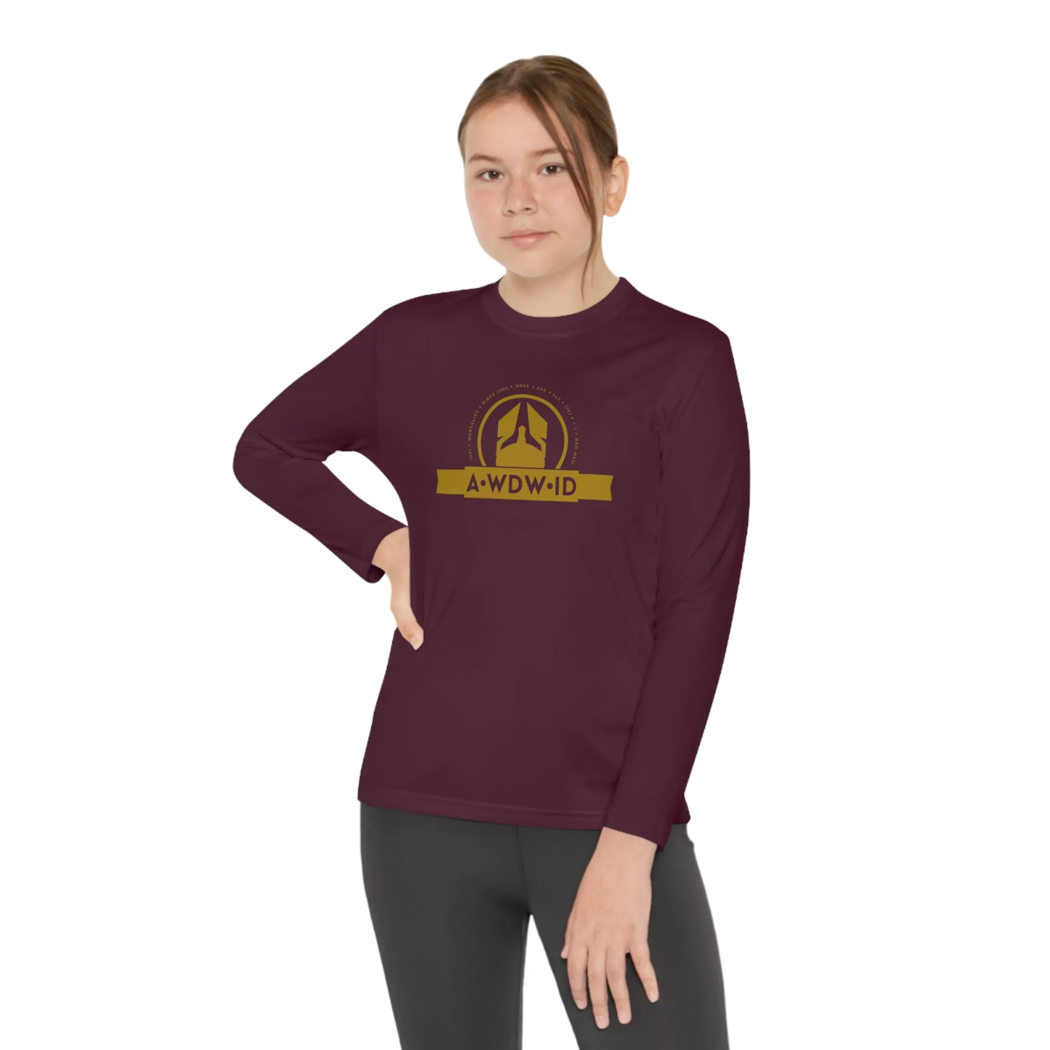 A1 Who Dares Wins ID Youth Long Sleeve Competitor Tee