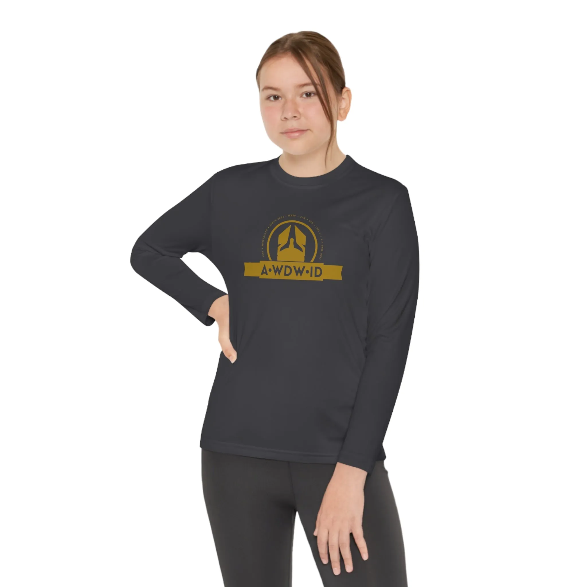 A1 Who Dares Wins ID Youth Long Sleeve Competitor Tee
