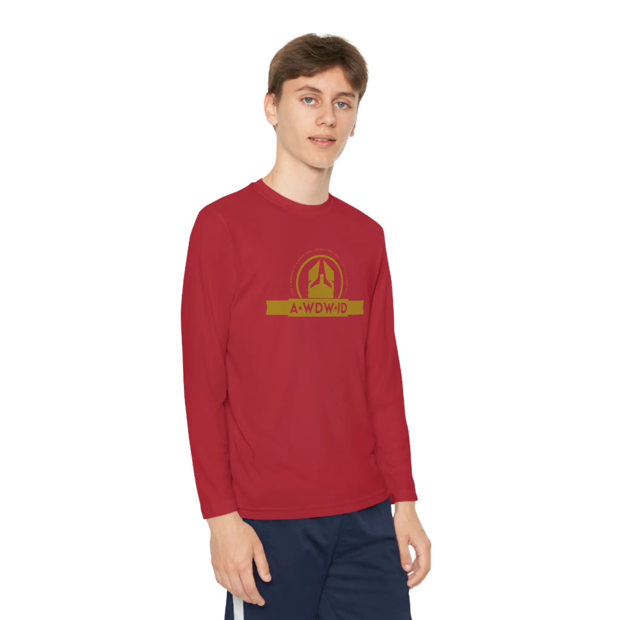 A1 Who Dares Wins ID Youth Long Sleeve Competitor Tee