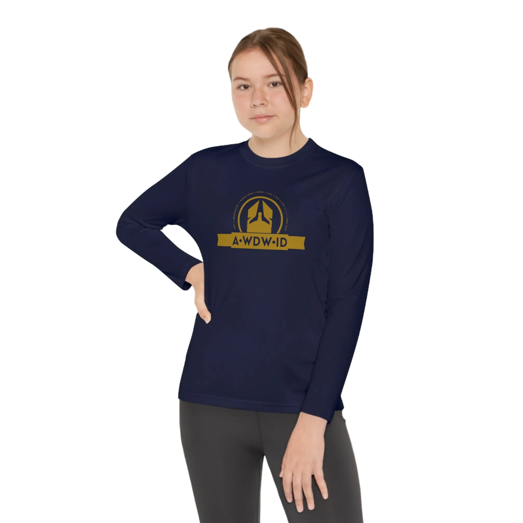 A1 Who Dares Wins ID Youth Long Sleeve Competitor Tee