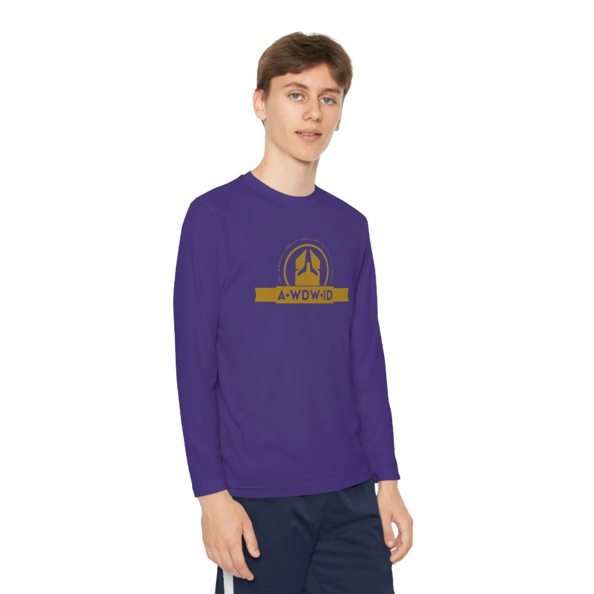 A1 Who Dares Wins ID Youth Long Sleeve Competitor Tee