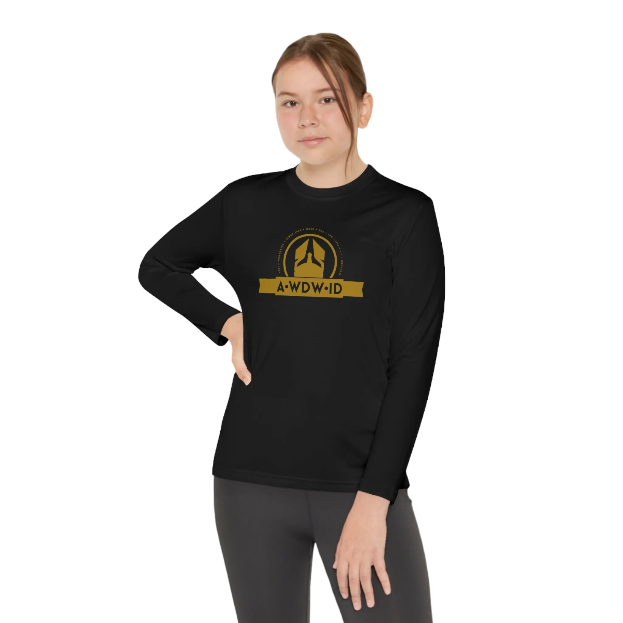 A1 Who Dares Wins ID Youth Long Sleeve Competitor Tee