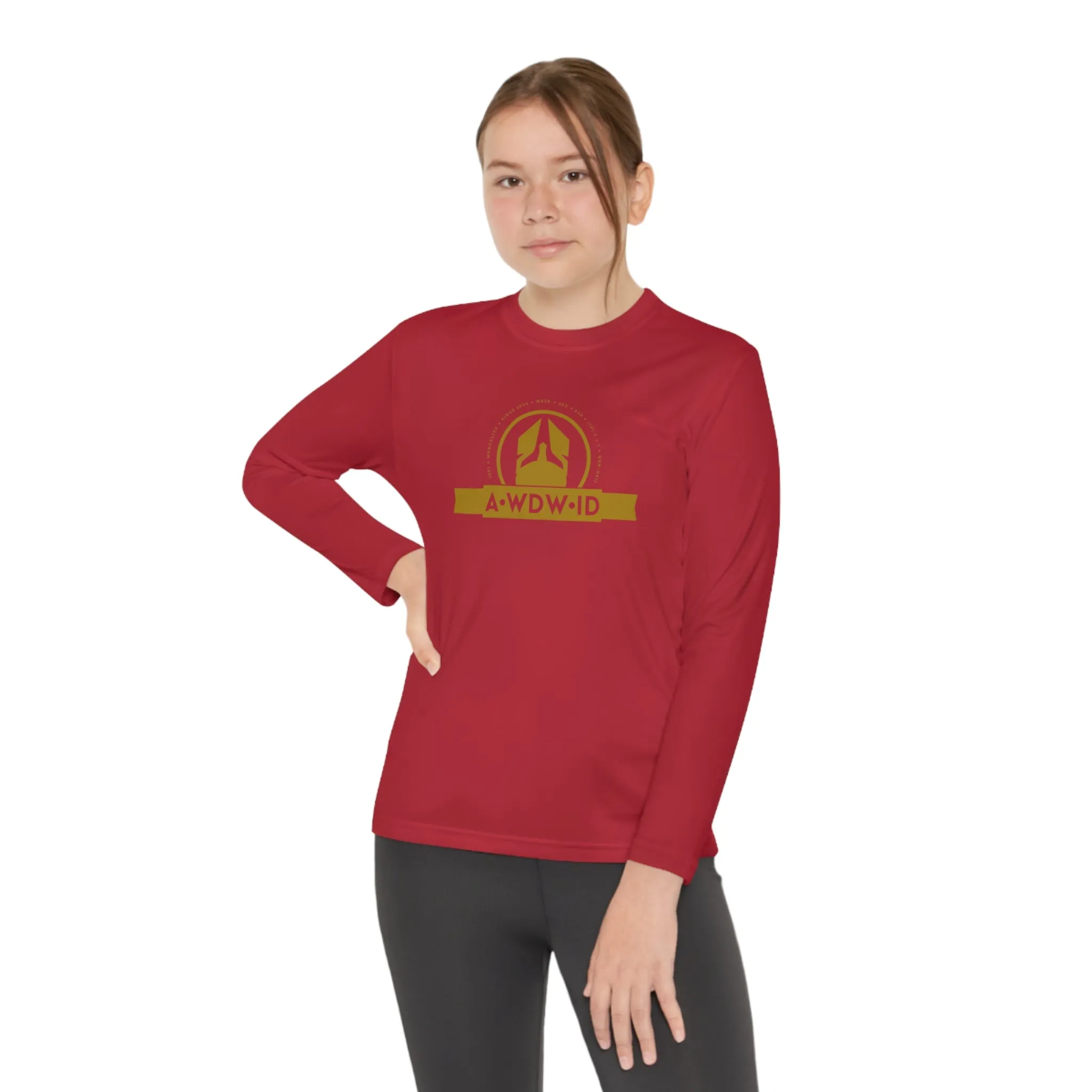 A1 Who Dares Wins ID Youth Long Sleeve Competitor Tee