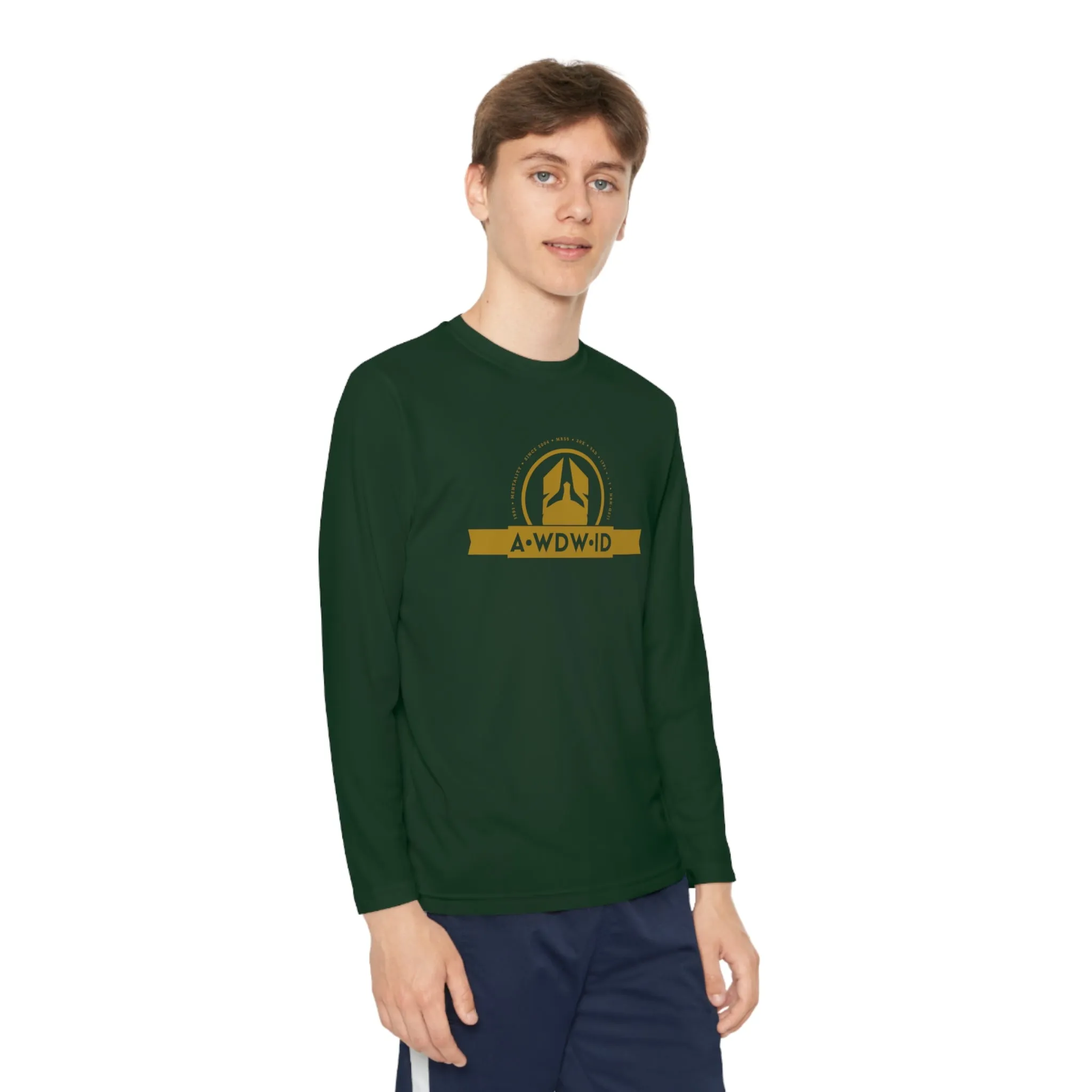 A1 Who Dares Wins ID Youth Long Sleeve Competitor Tee