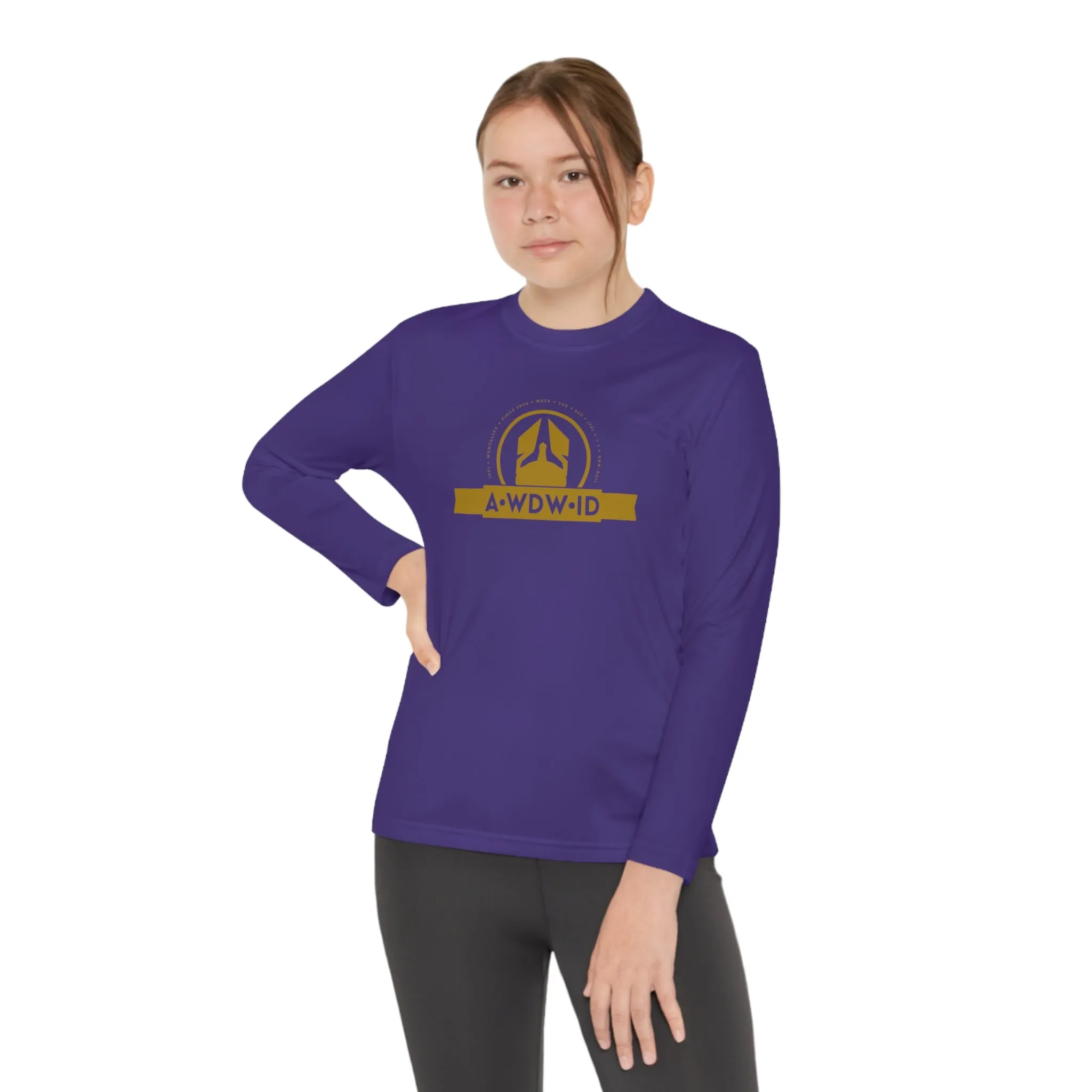 A1 Who Dares Wins ID Youth Long Sleeve Competitor Tee