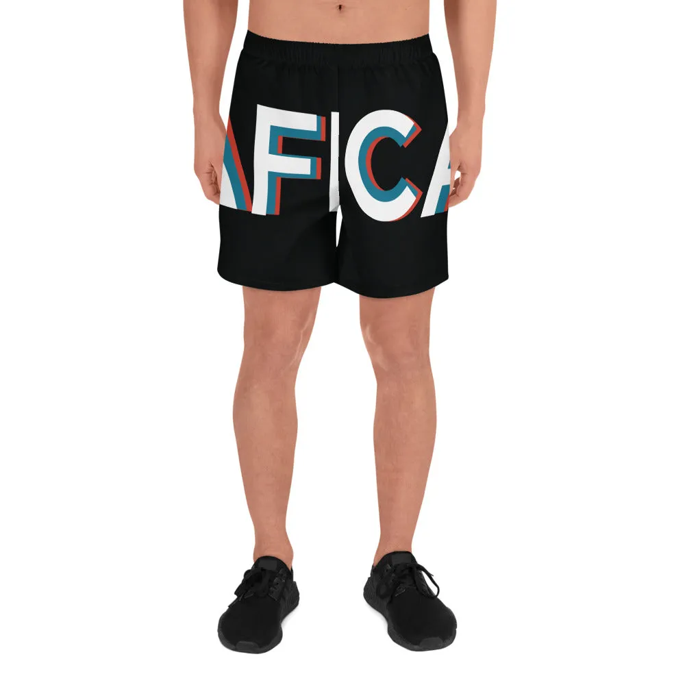 AFRICA GLOWS All-Over Print Unisex Athletic Long Shorts