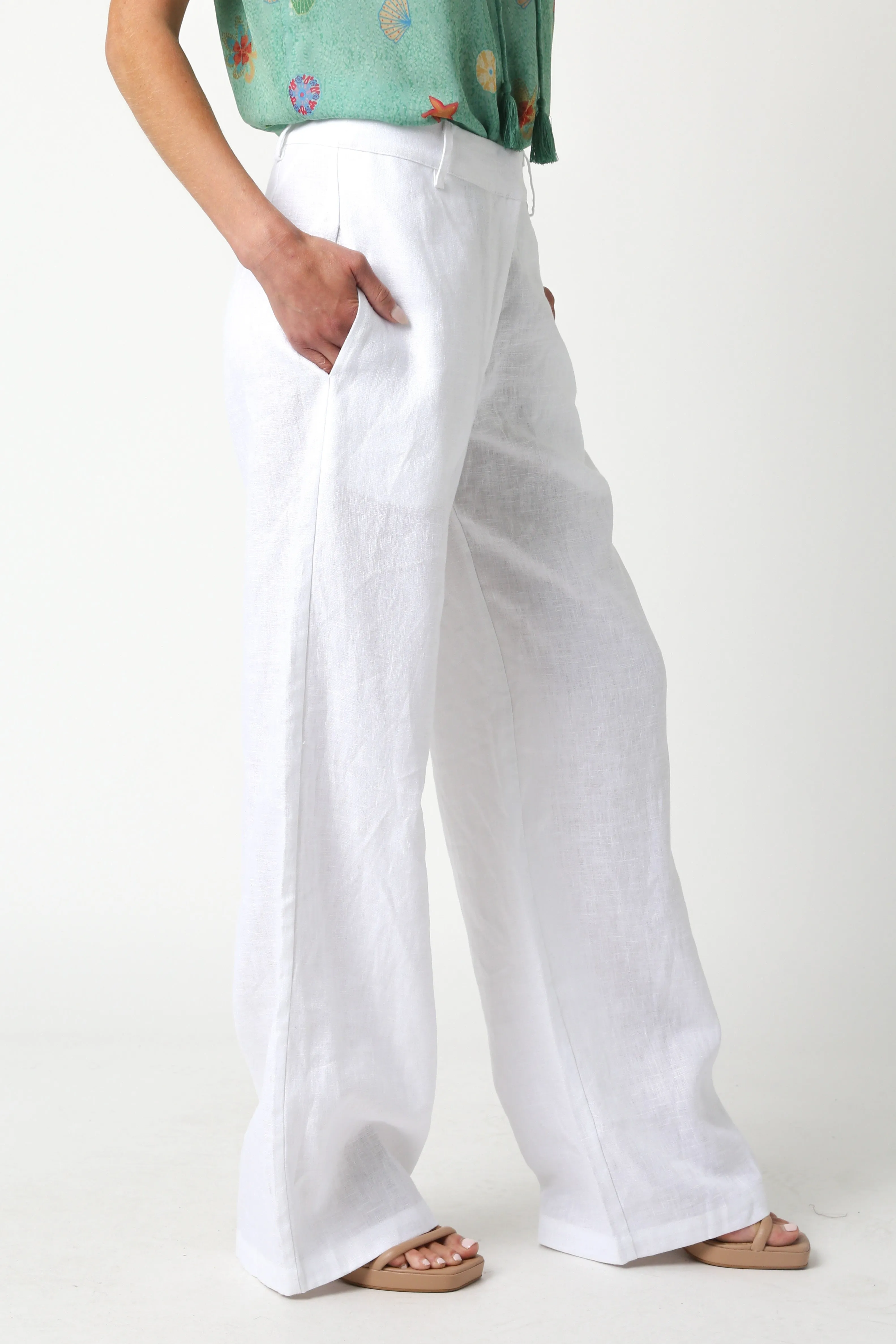 Beatrice Linen Pants