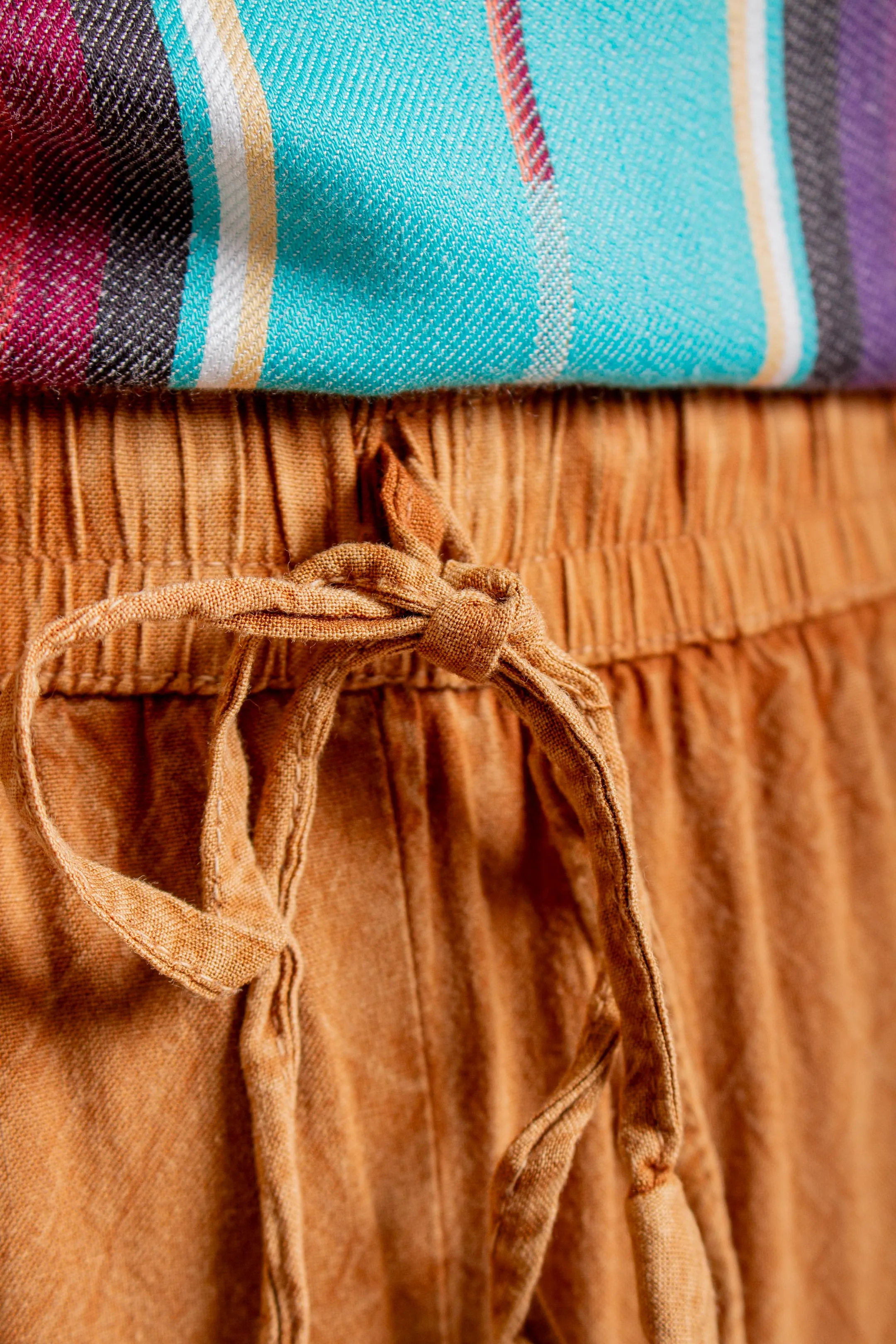 Beige Palazzo Pants