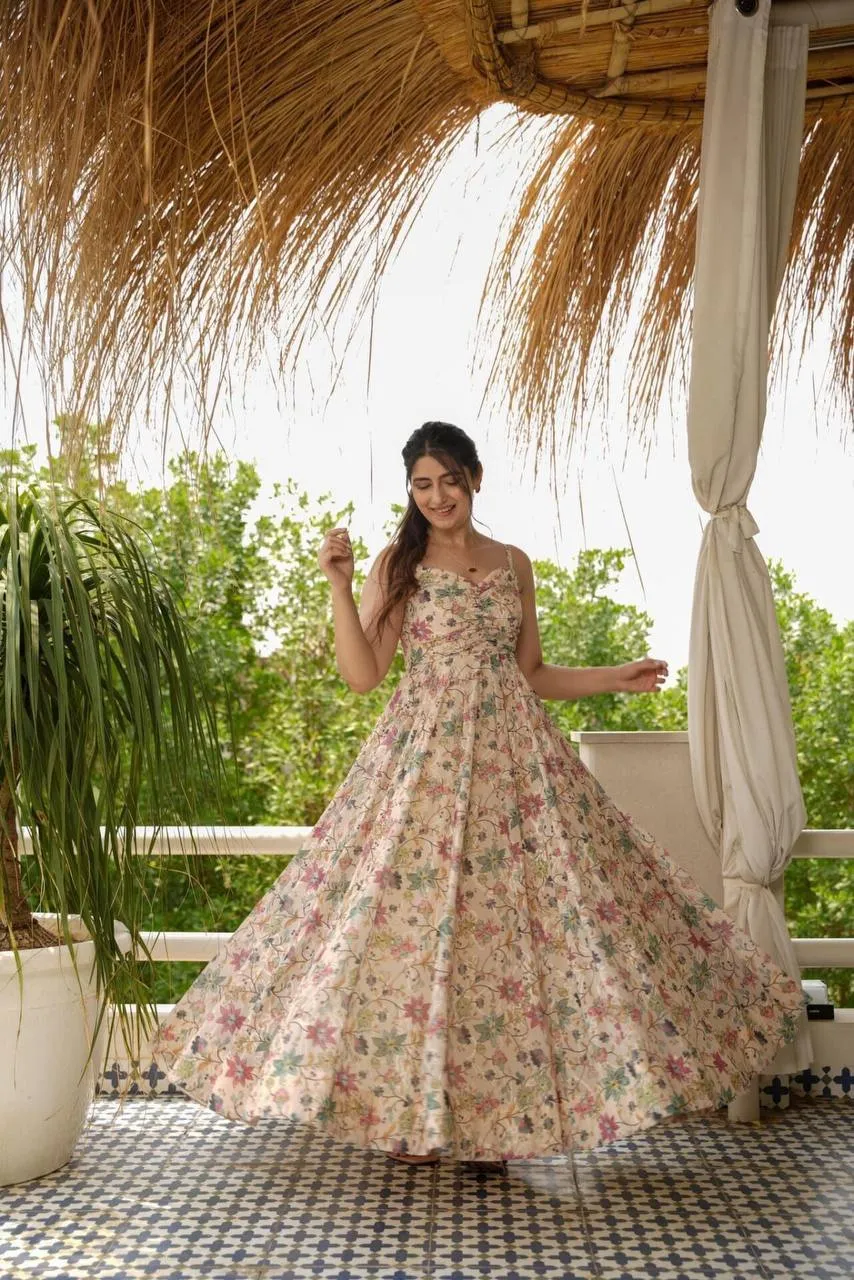 Berrylush Floral Flared Dress