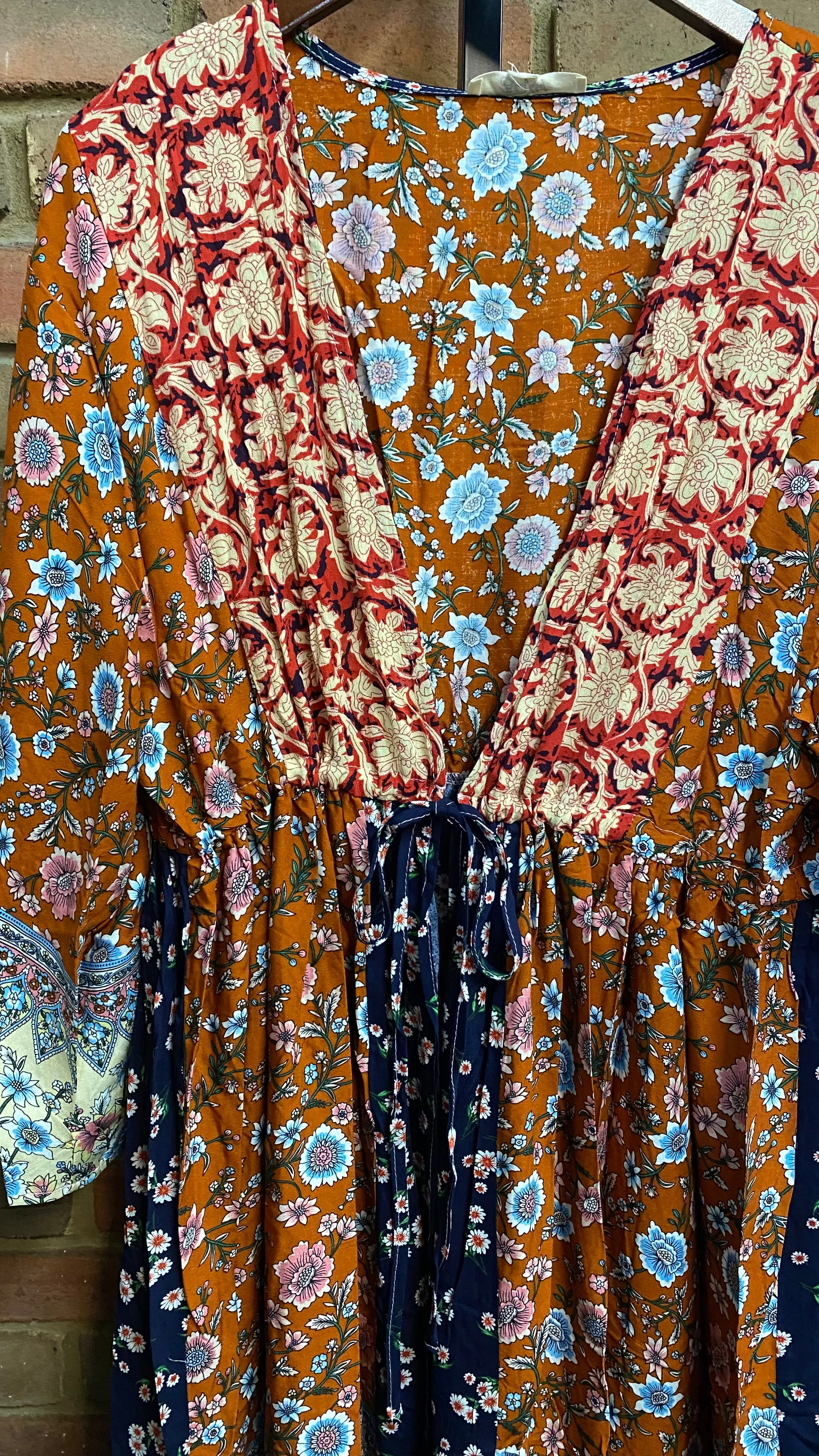 Boho Cardigan Burnt Orange #513