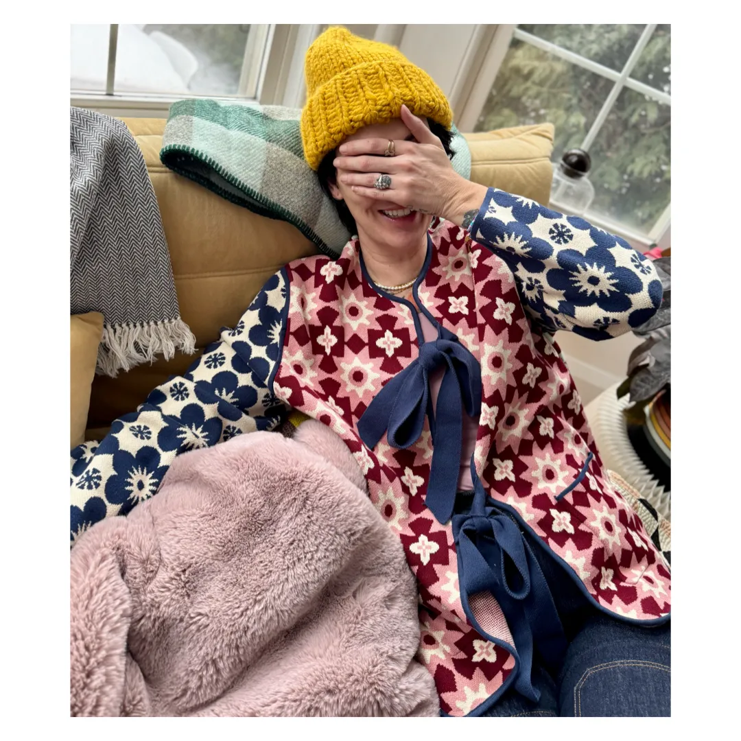 Bow Cardigan