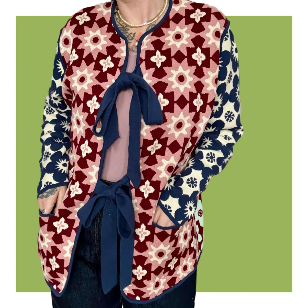 Bow Cardigan
