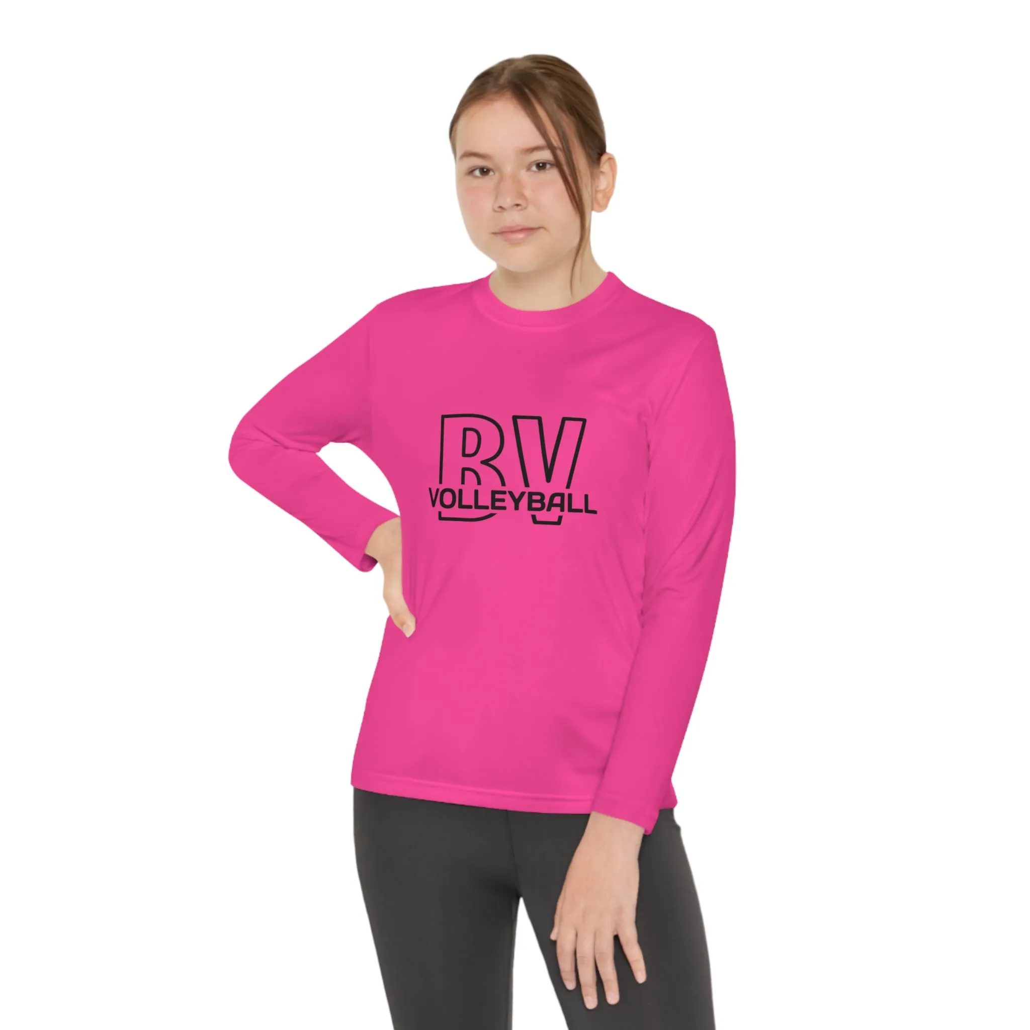 BV Volleyball Youth Long Sleeve Competitor Tee