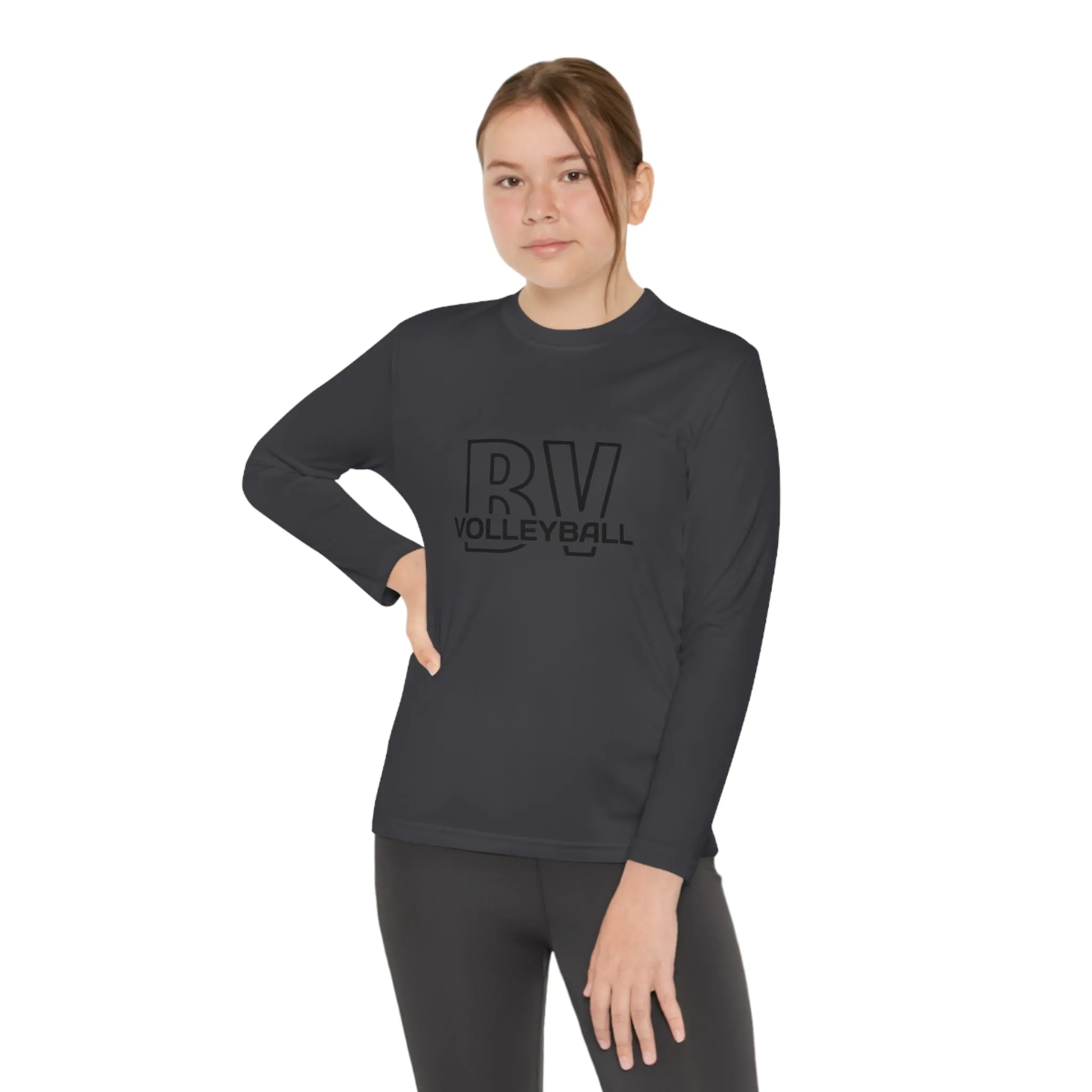 BV Volleyball Youth Long Sleeve Competitor Tee