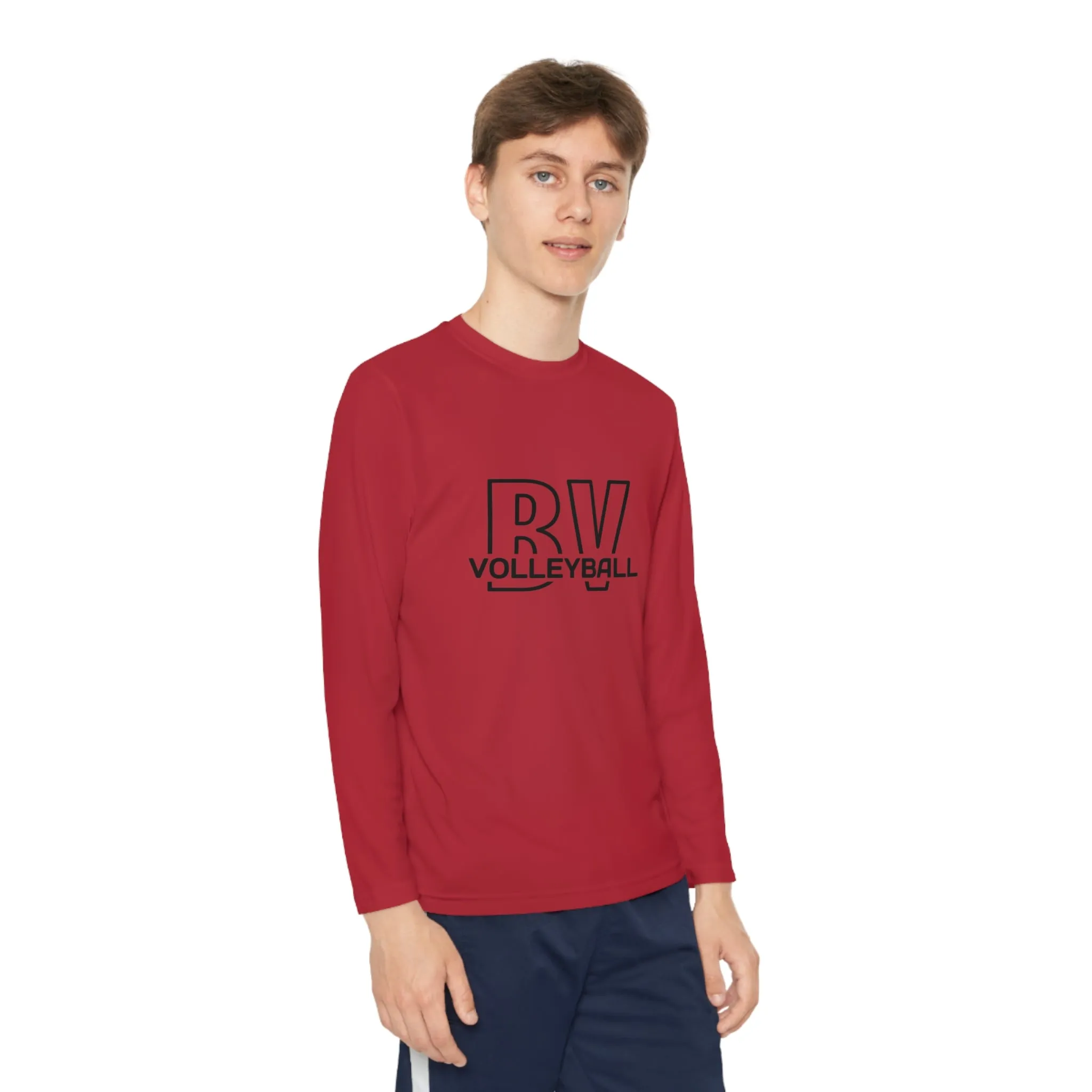 BV Volleyball Youth Long Sleeve Competitor Tee