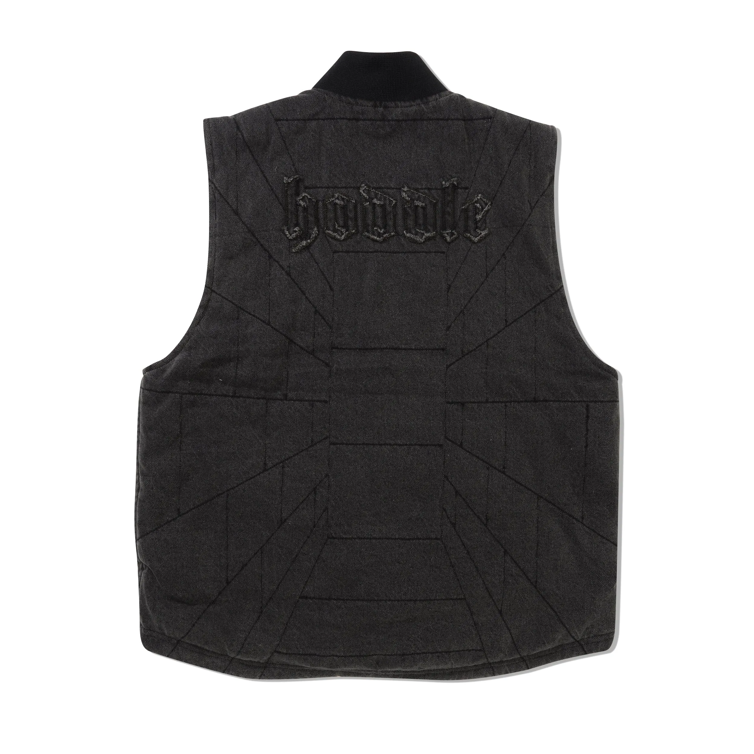 Carpenter Vest, Black Wash