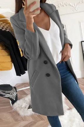 Casual Solid Patchwork Turndown Collar(9 colors)