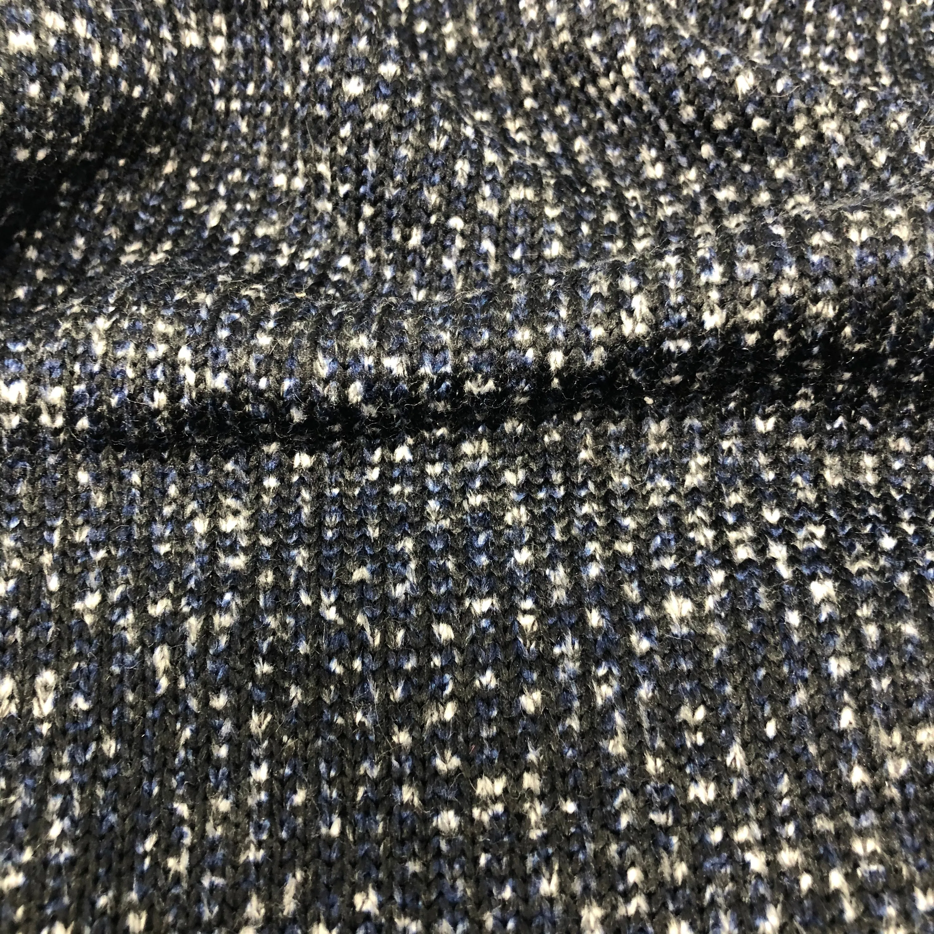 Chunky Fleece Back Sweater Knit