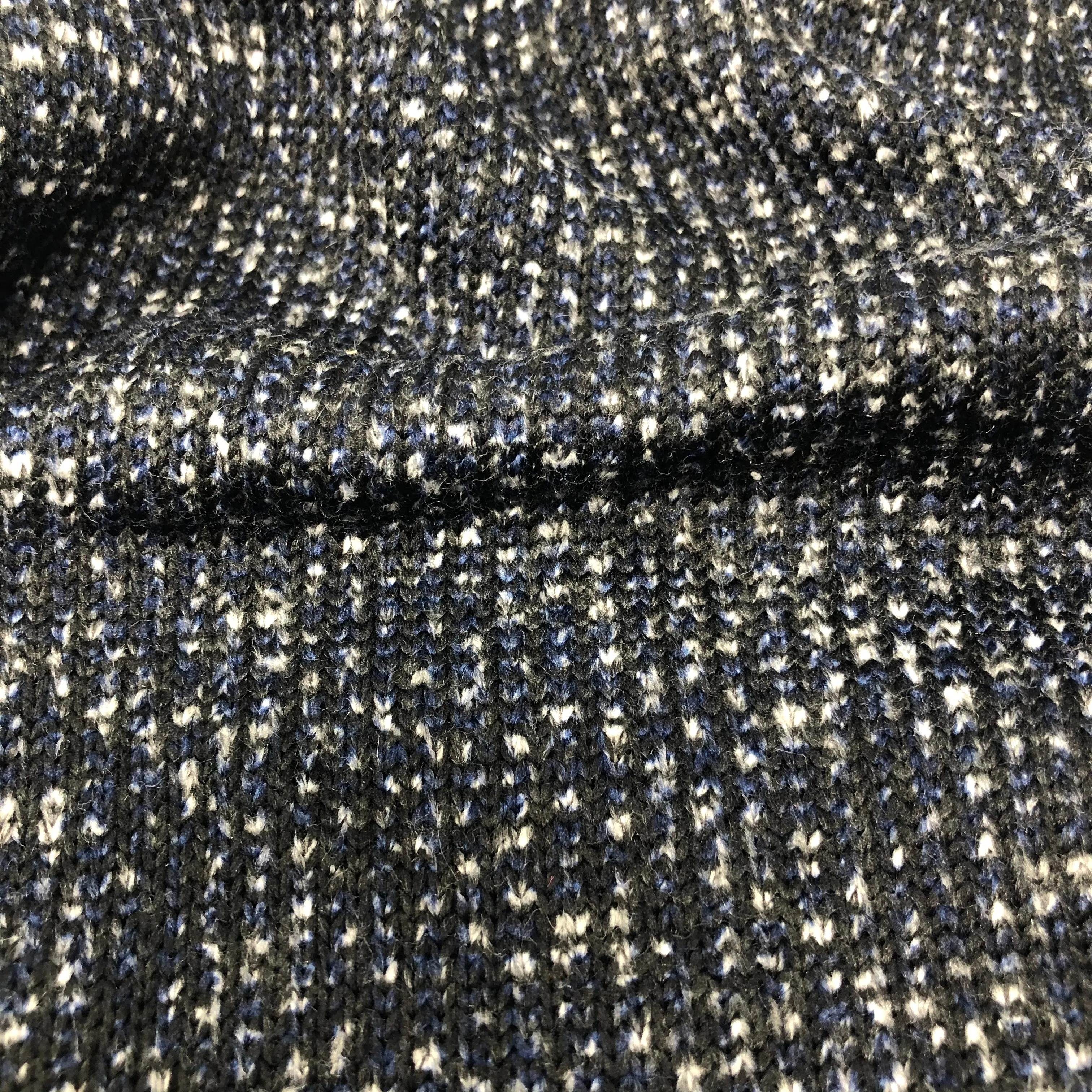 Chunky Fleece Back Sweater Knit