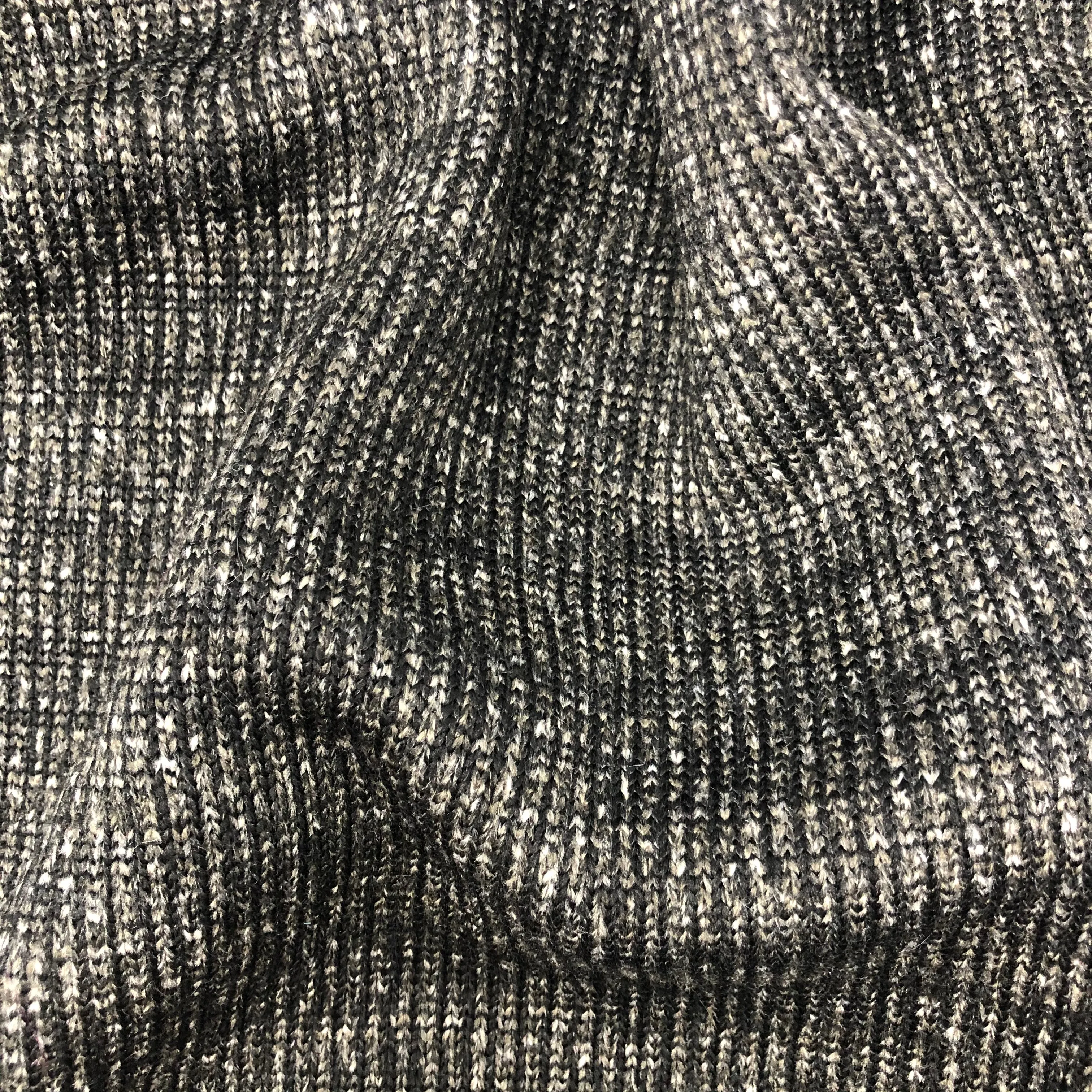 Chunky Fleece Back Sweater Knit