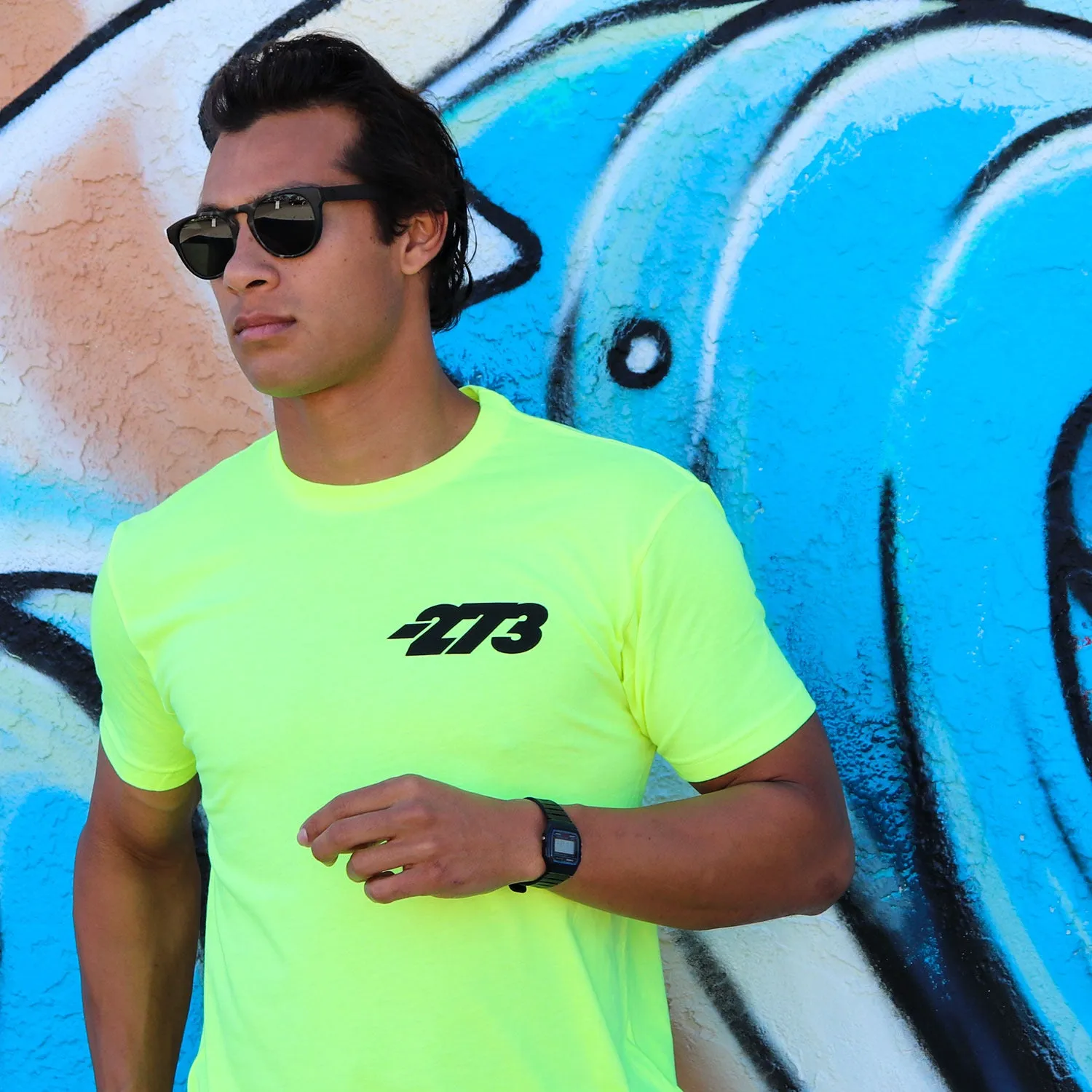 CORP II Tee HiViz Yellow/Black